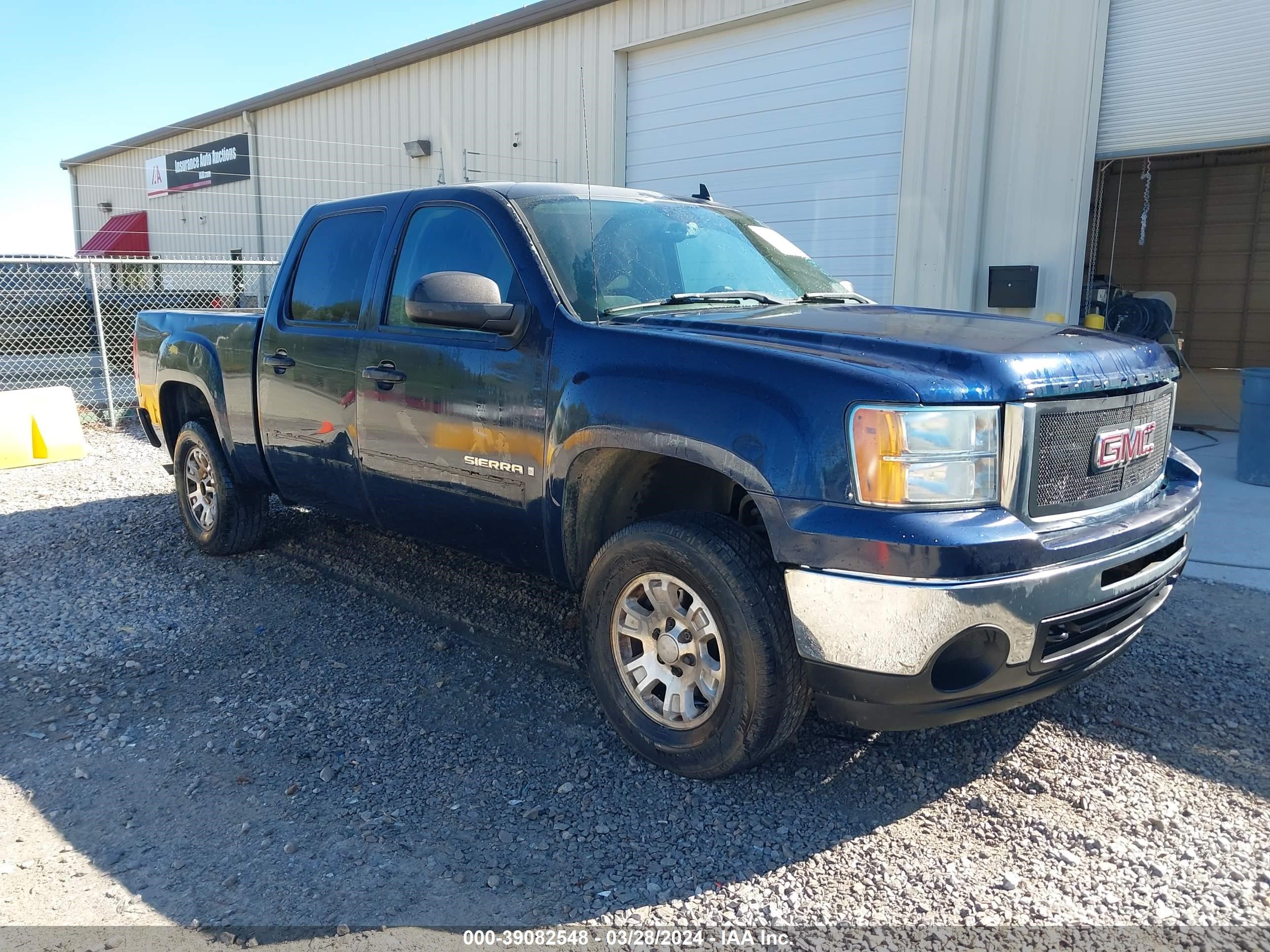 GMC SIERRA 2008 3gtec13jx8g183051