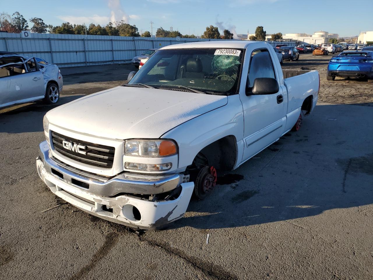 GMC SIERRA 2007 3gtec14xx7g166266