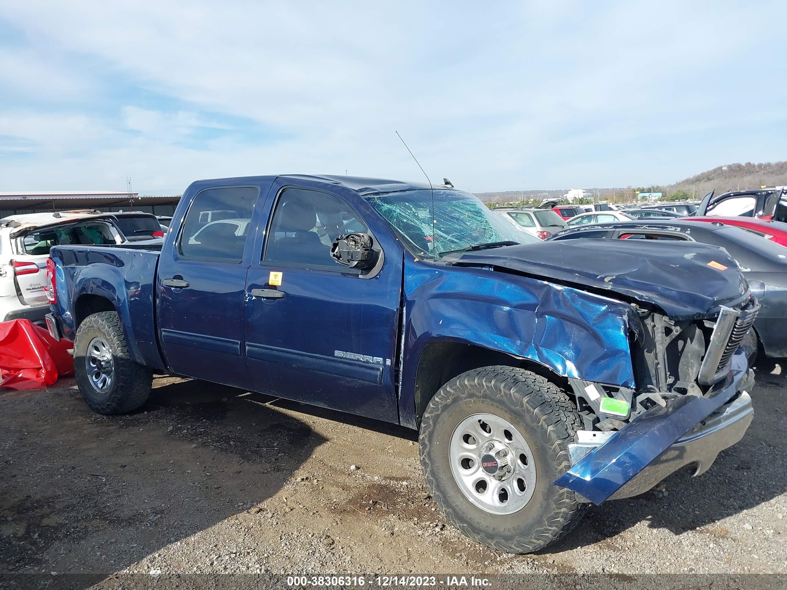 GMC SIERRA 2009 3gtec23j49g265848