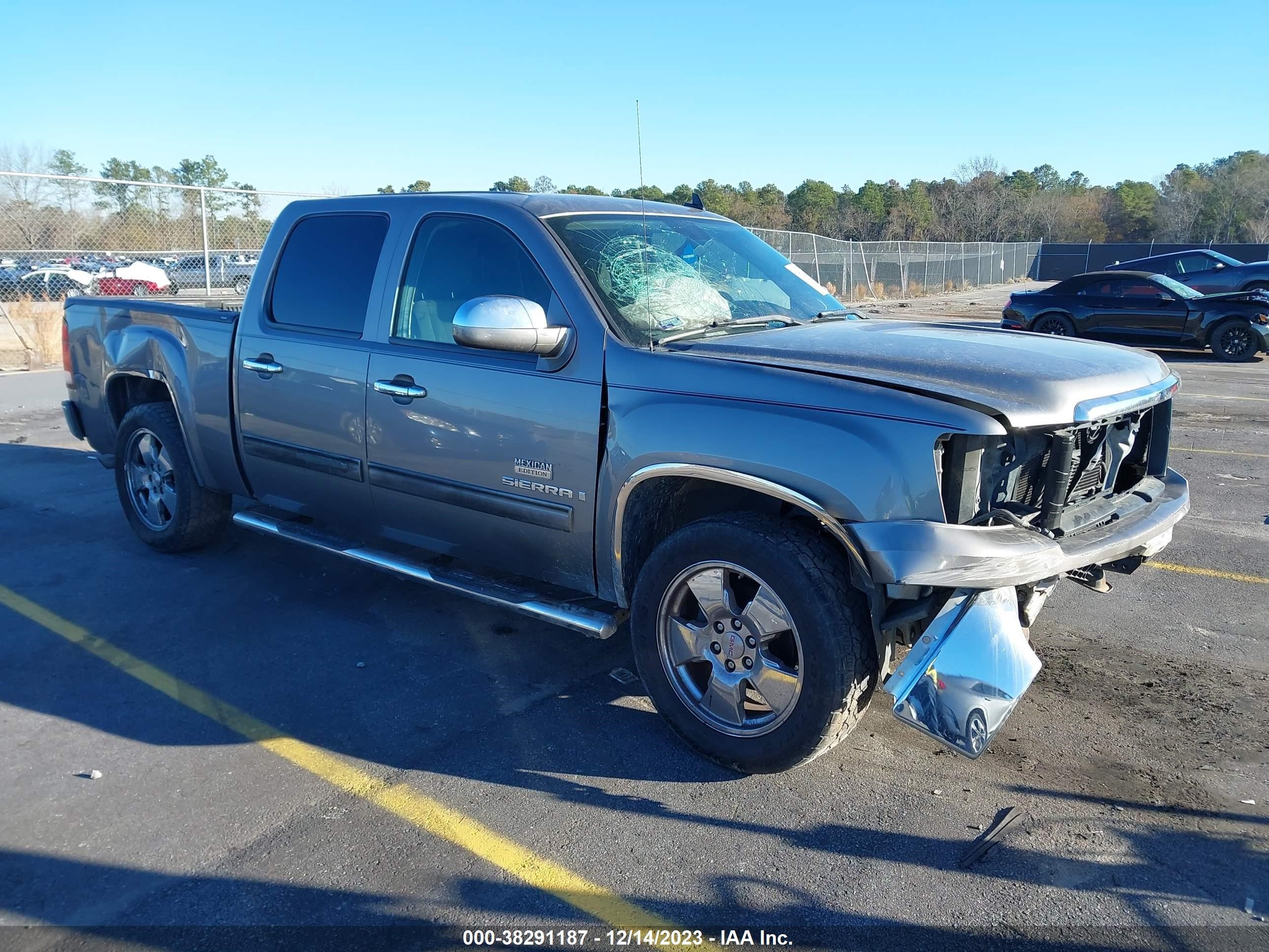 GMC SIERRA 2009 3gtec23j69g105308