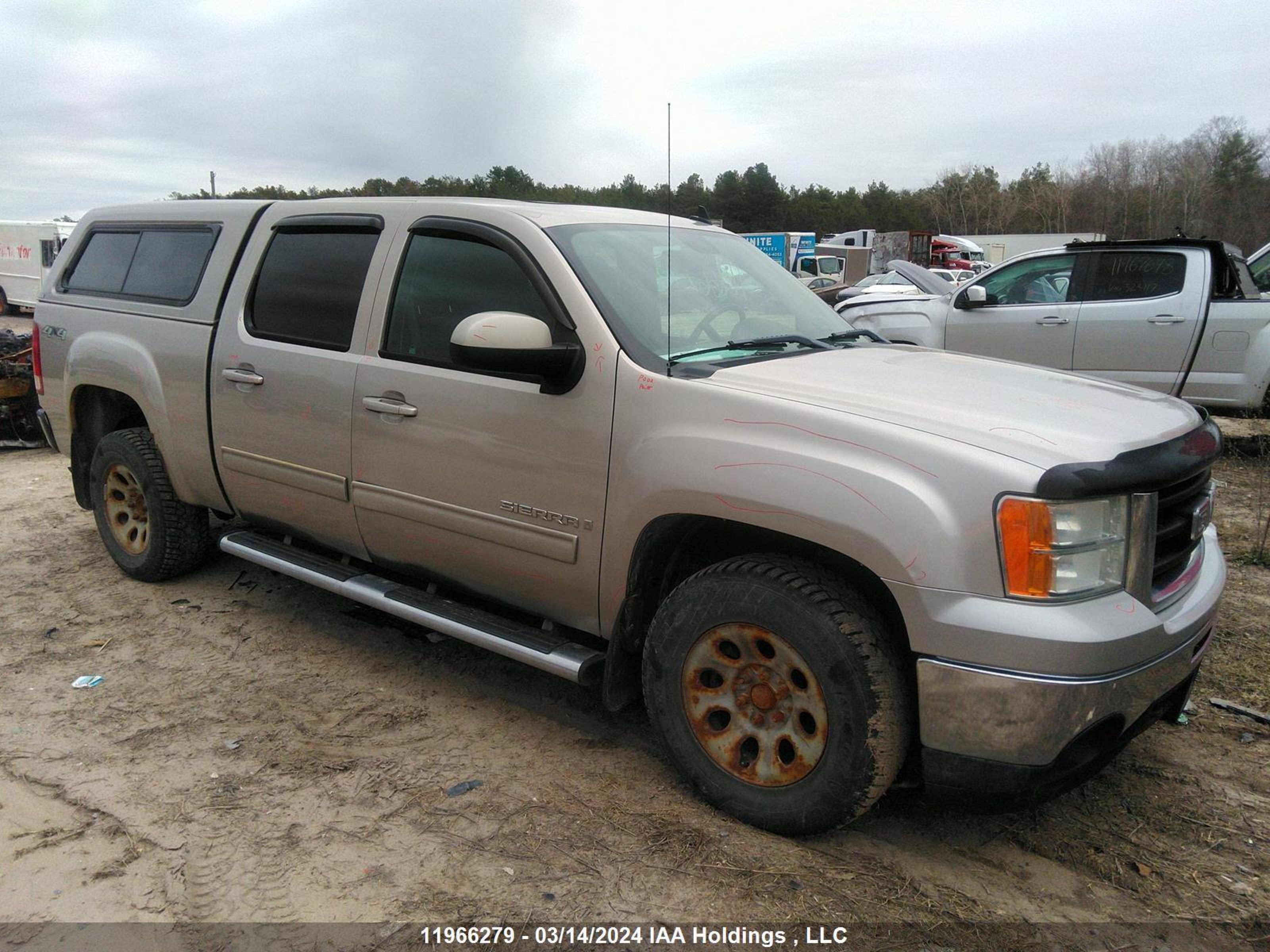 GMC SIERRA 2009 3gtek13319g161526