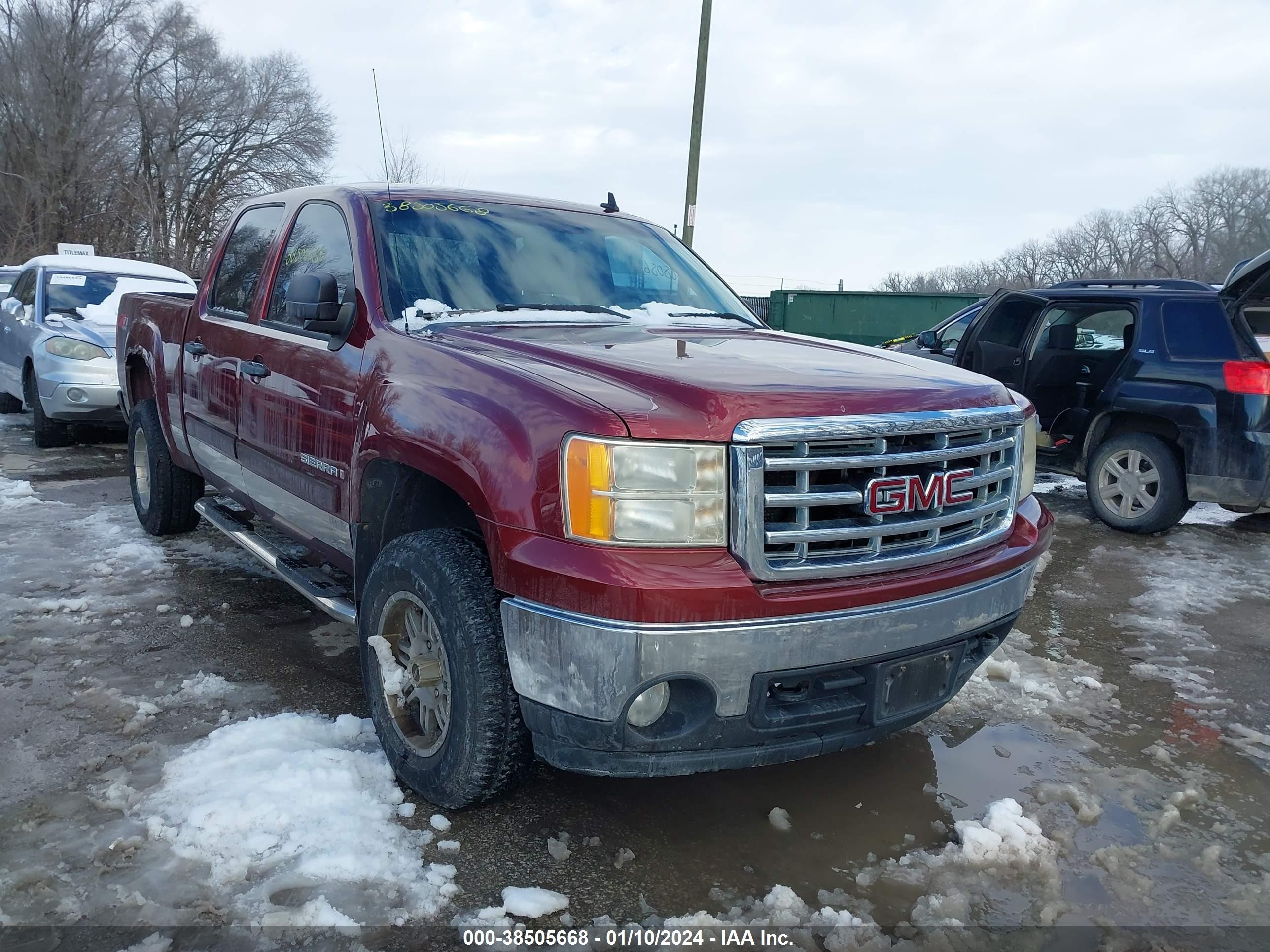 GMC SIERRA 2008 3gtek13328g178284