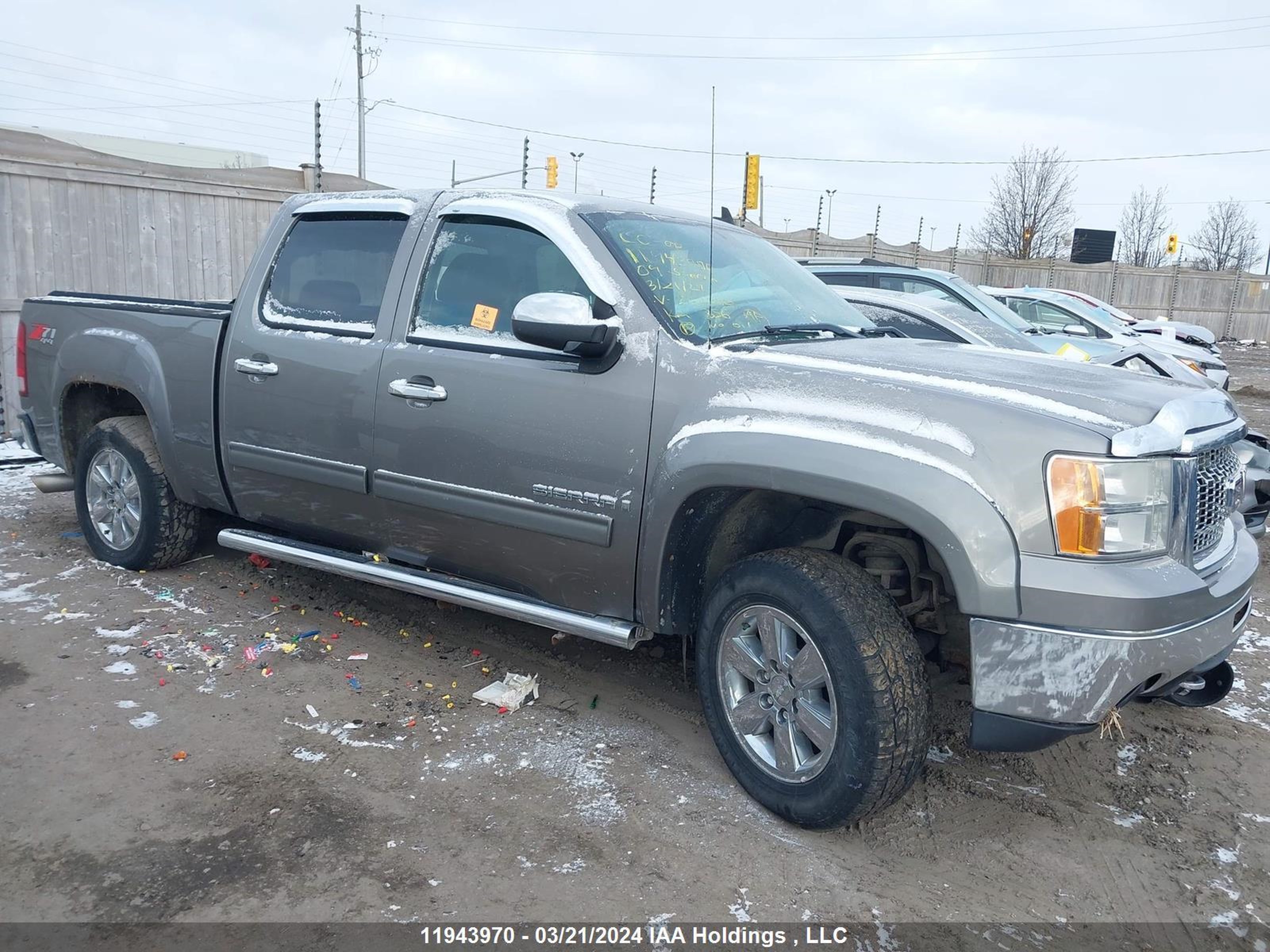 GMC SIERRA 2009 3gtek13369g222370