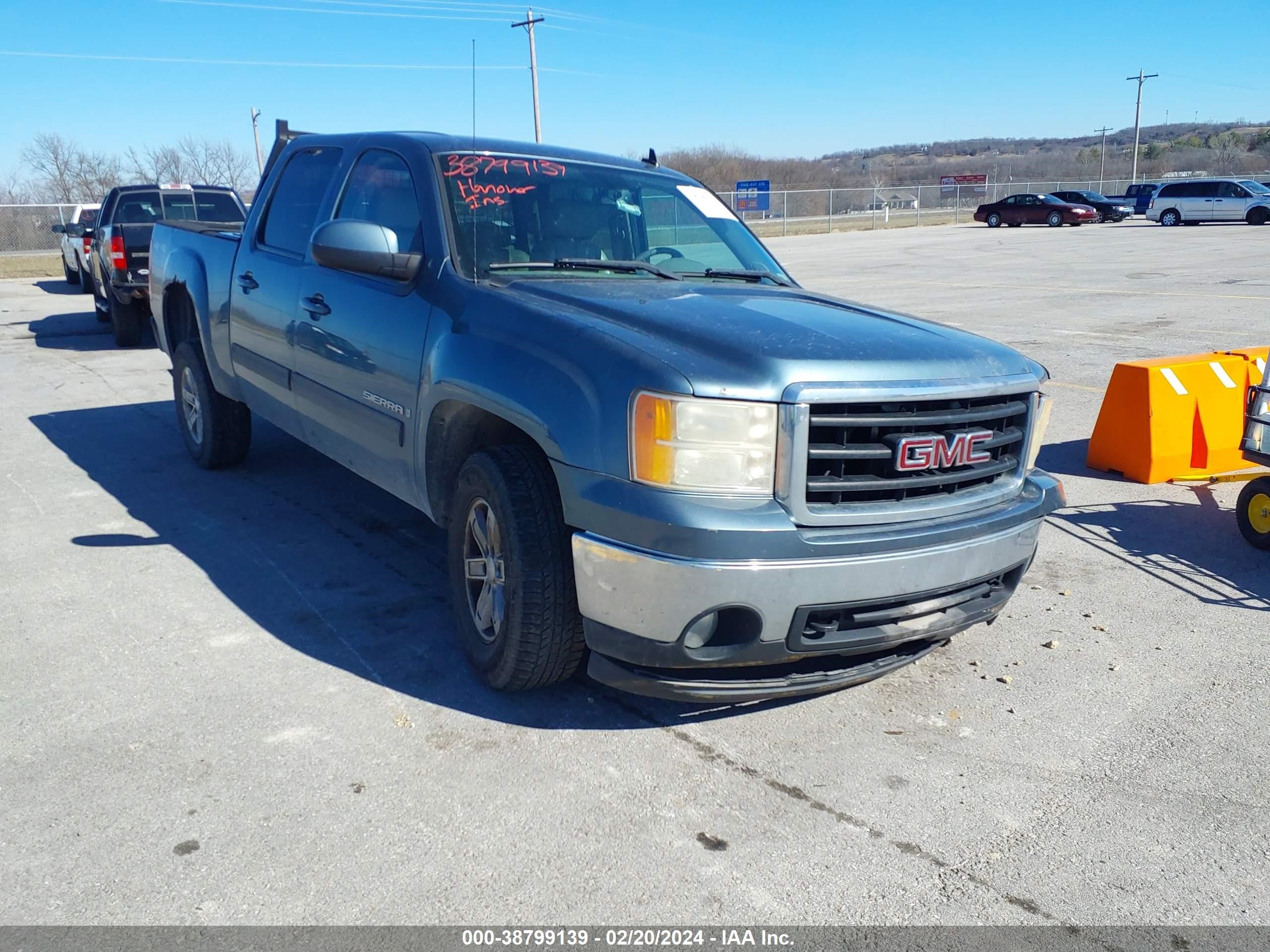 GMC SIERRA 2008 3gtek13398g143774