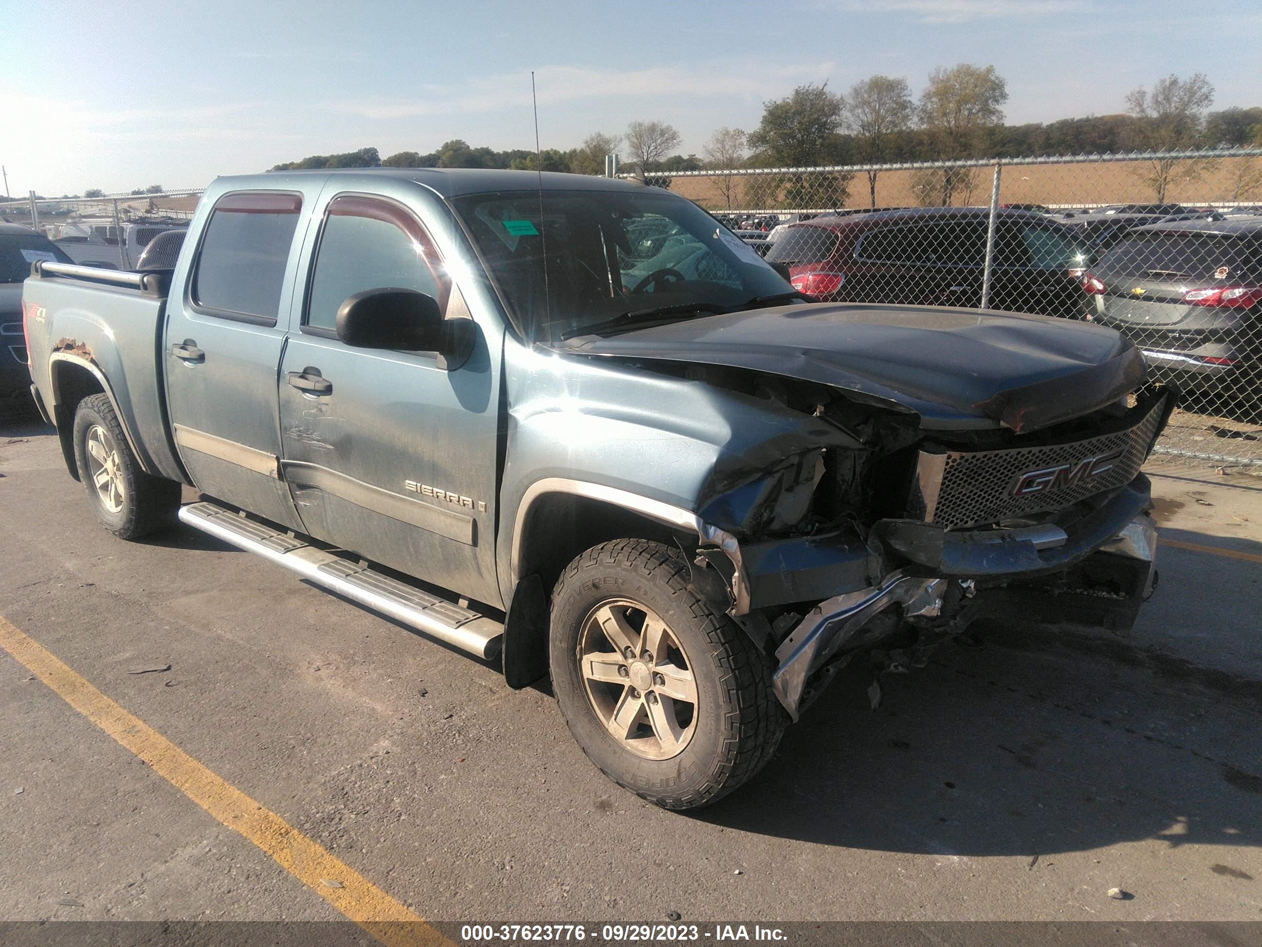 GMC SIERRA 2008 3gtek13j88g227521