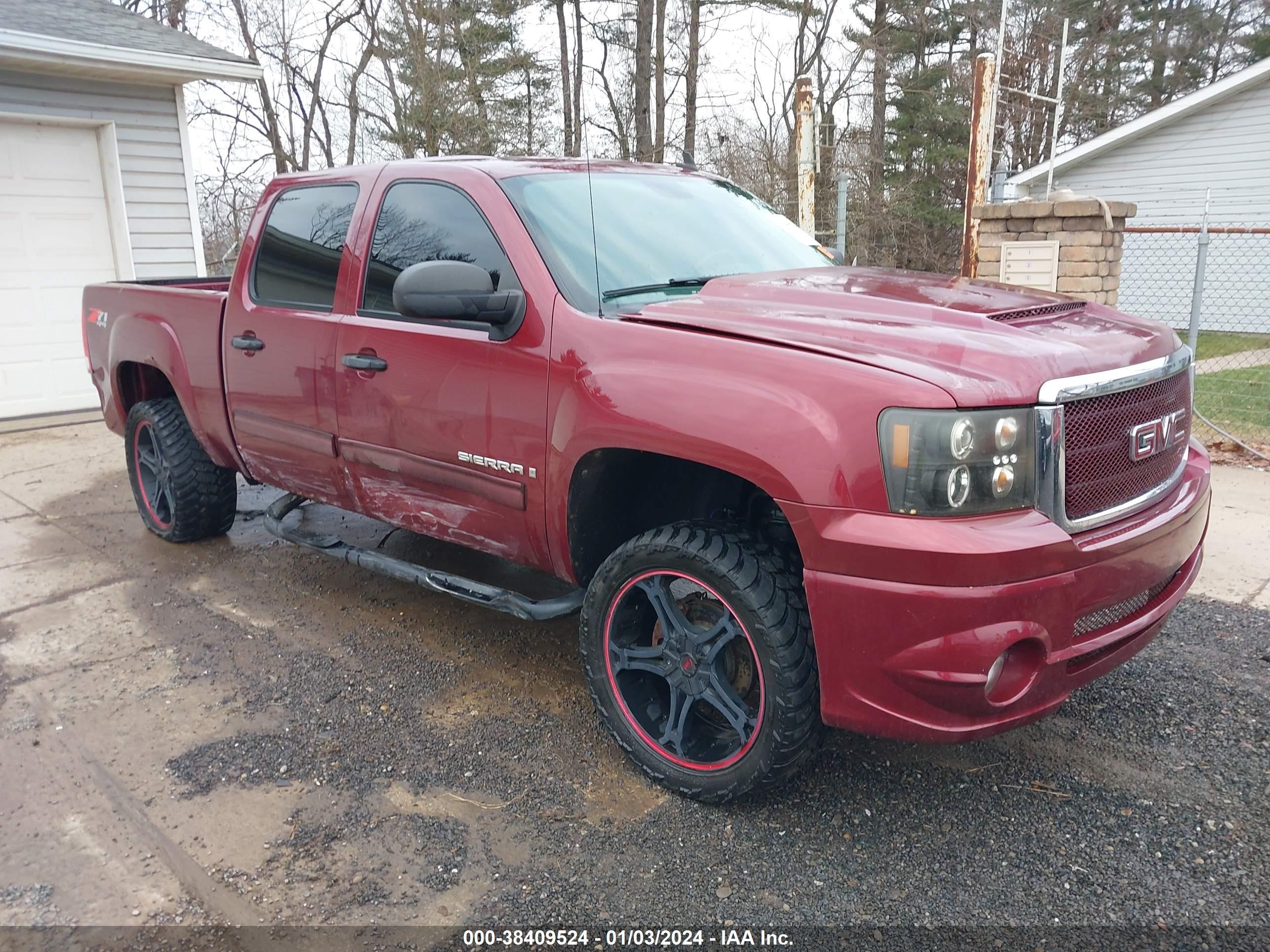 GMC SIERRA 2009 3gtek23369g107239