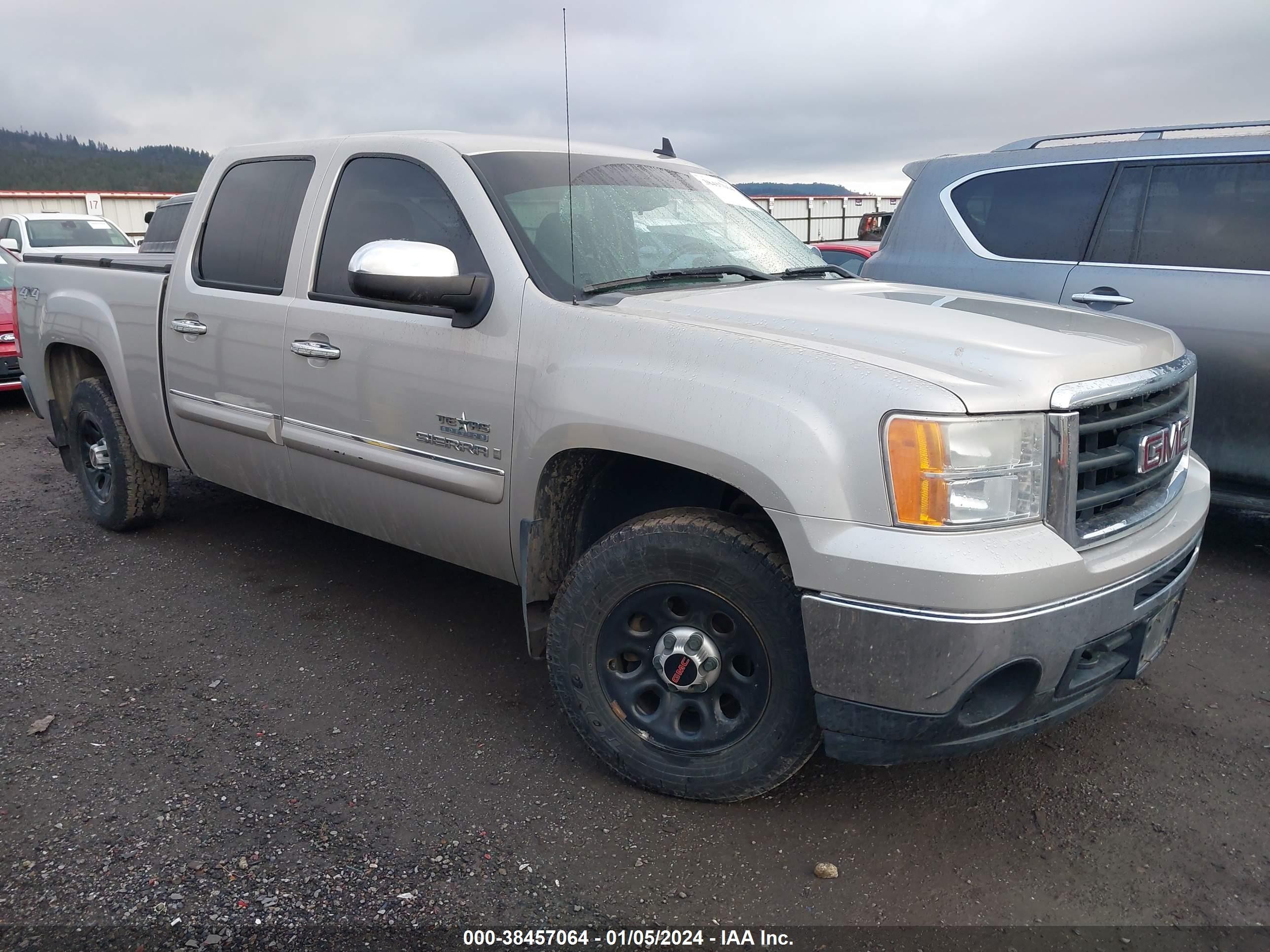 GMC SIERRA 2009 3gtek23m19g183296