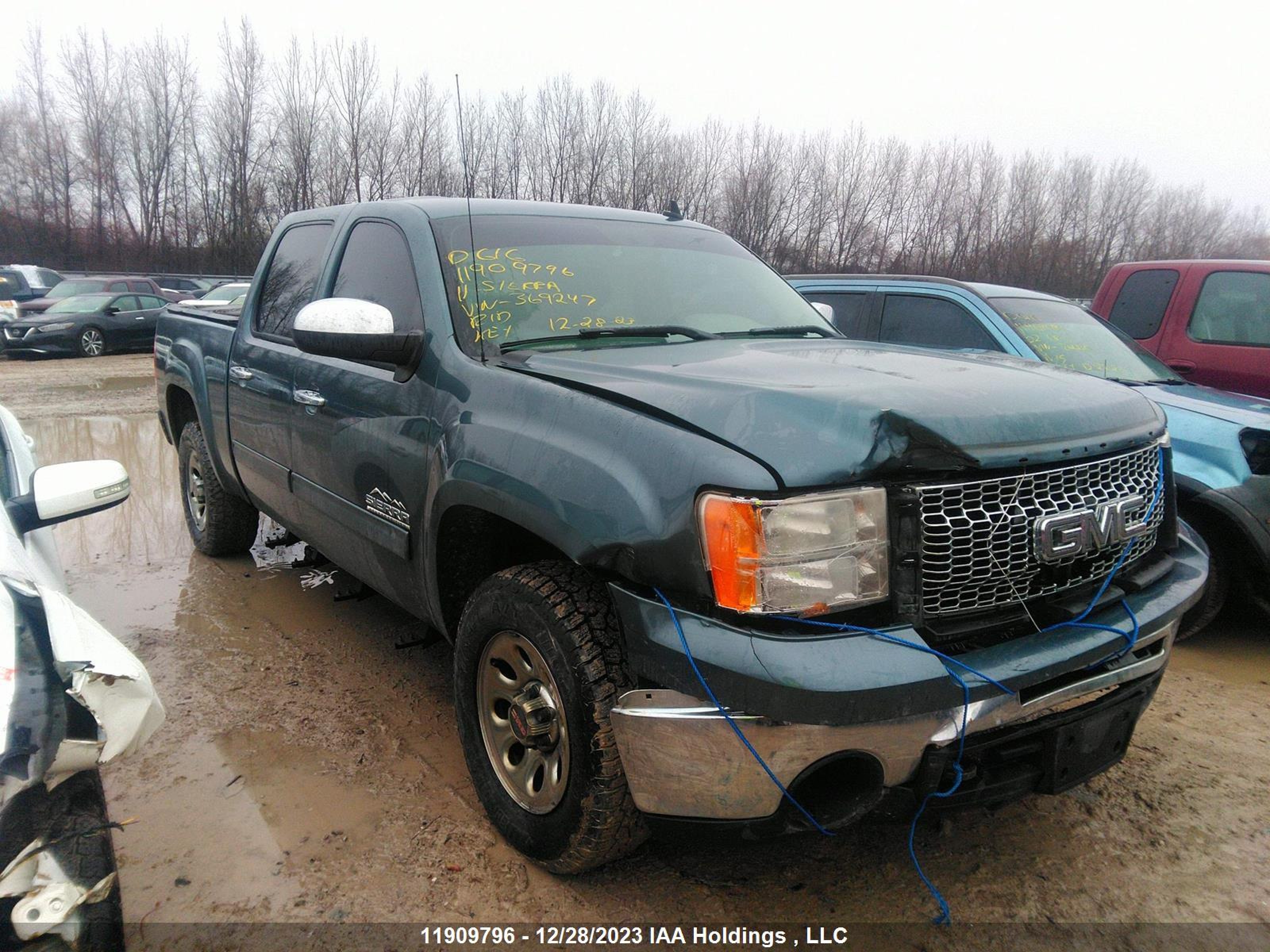 GMC SIERRA 2011 3gtp2uea2bg369247