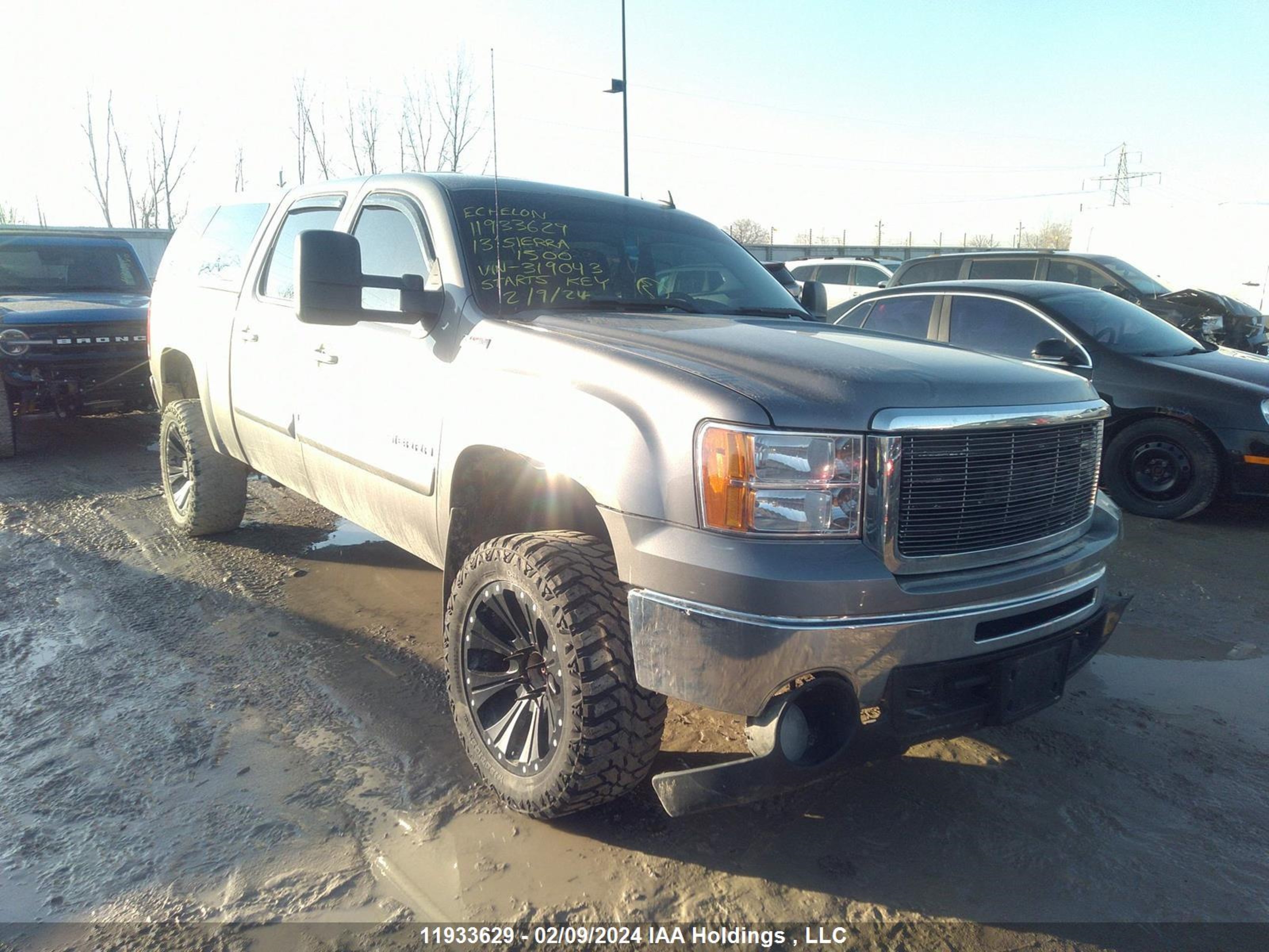 GMC SIERRA 2013 3gtp2ve74dg319043