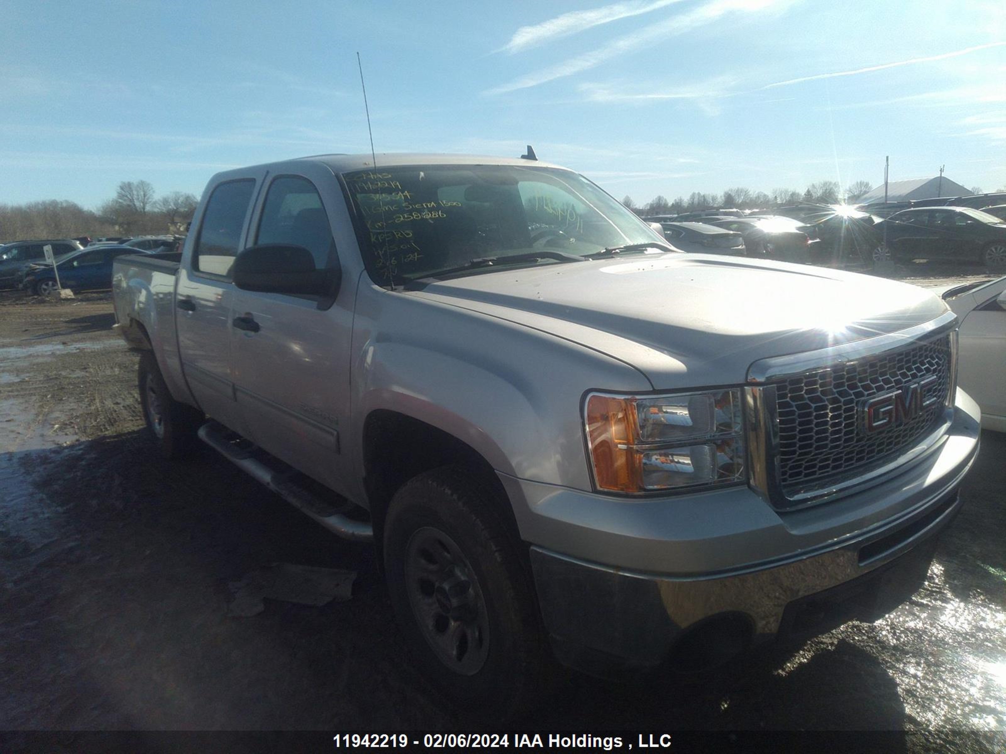 GMC SIERRA 2011 3gtp2vea1bg345544