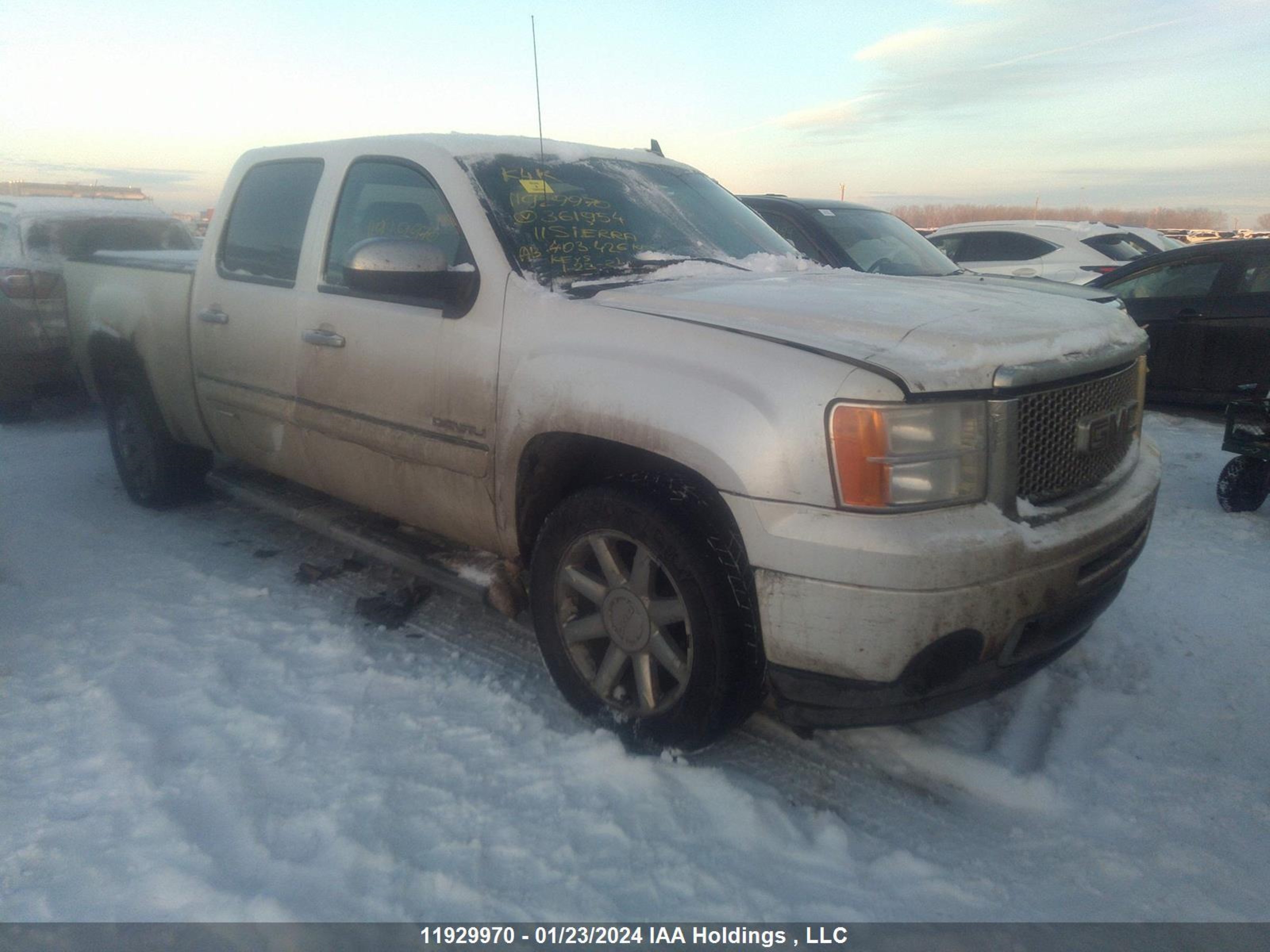 GMC SIERRA 2011 3gtp2xe26bg361954