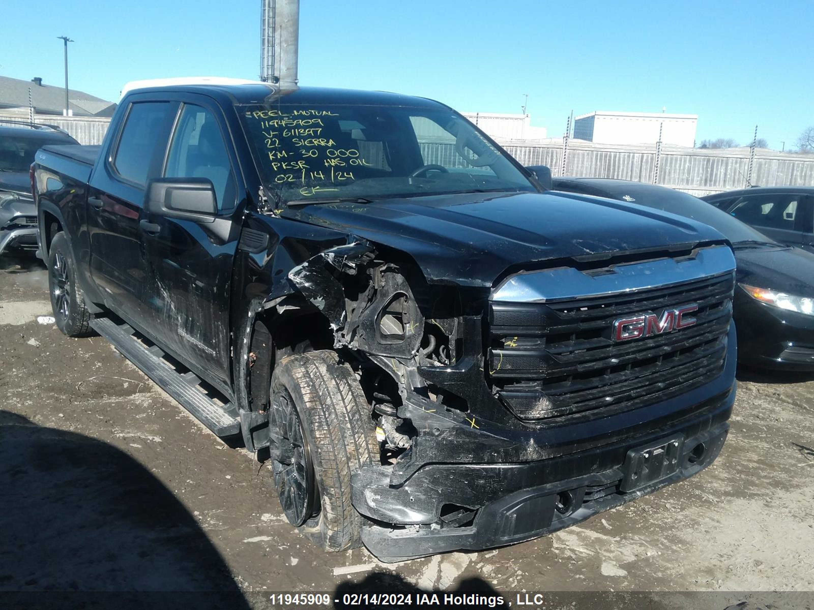 GMC SIERRA 2022 3gtpuaek8ng611397