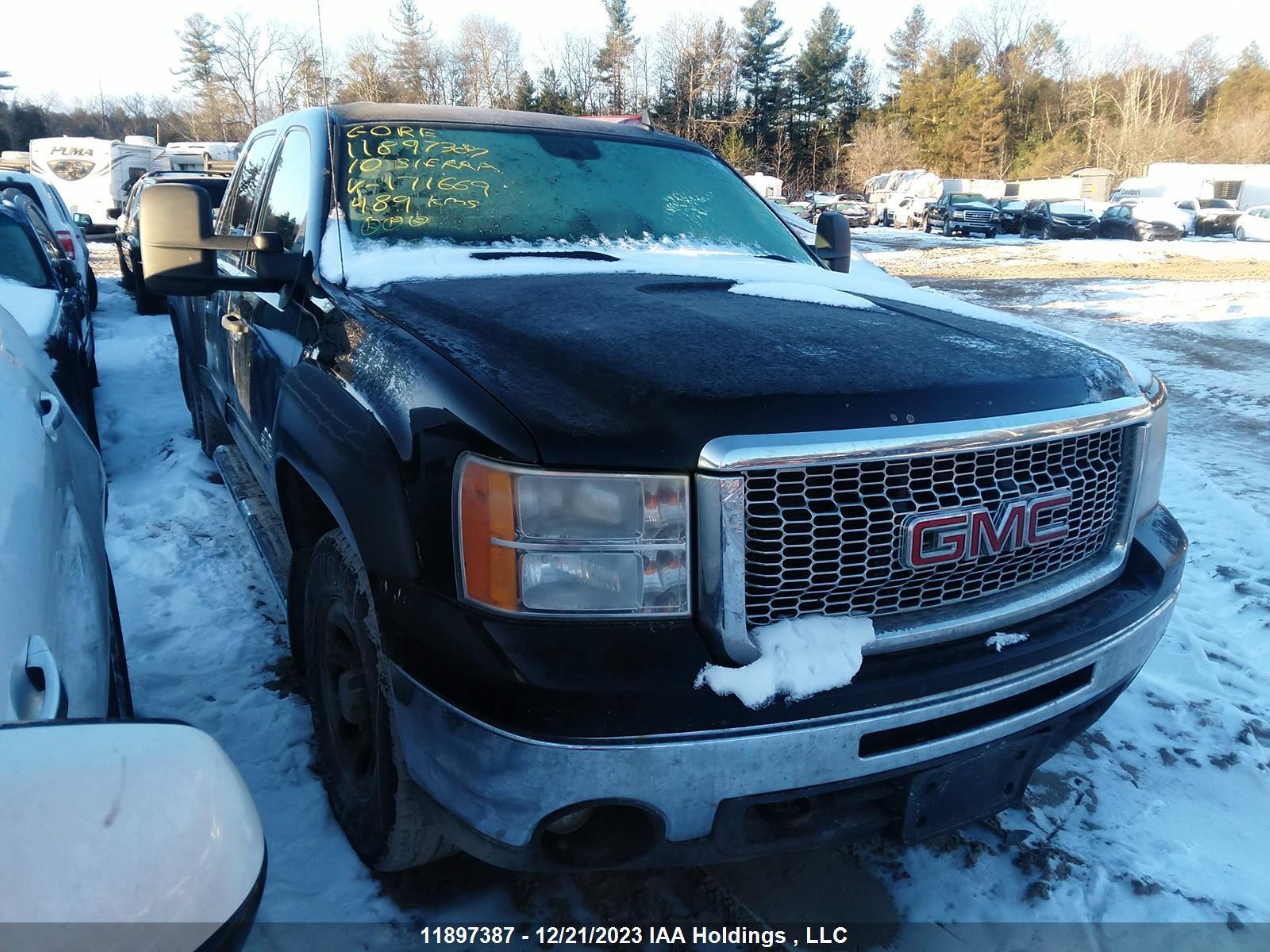 GMC SIERRA 2010 3gtrkuea3ag171669