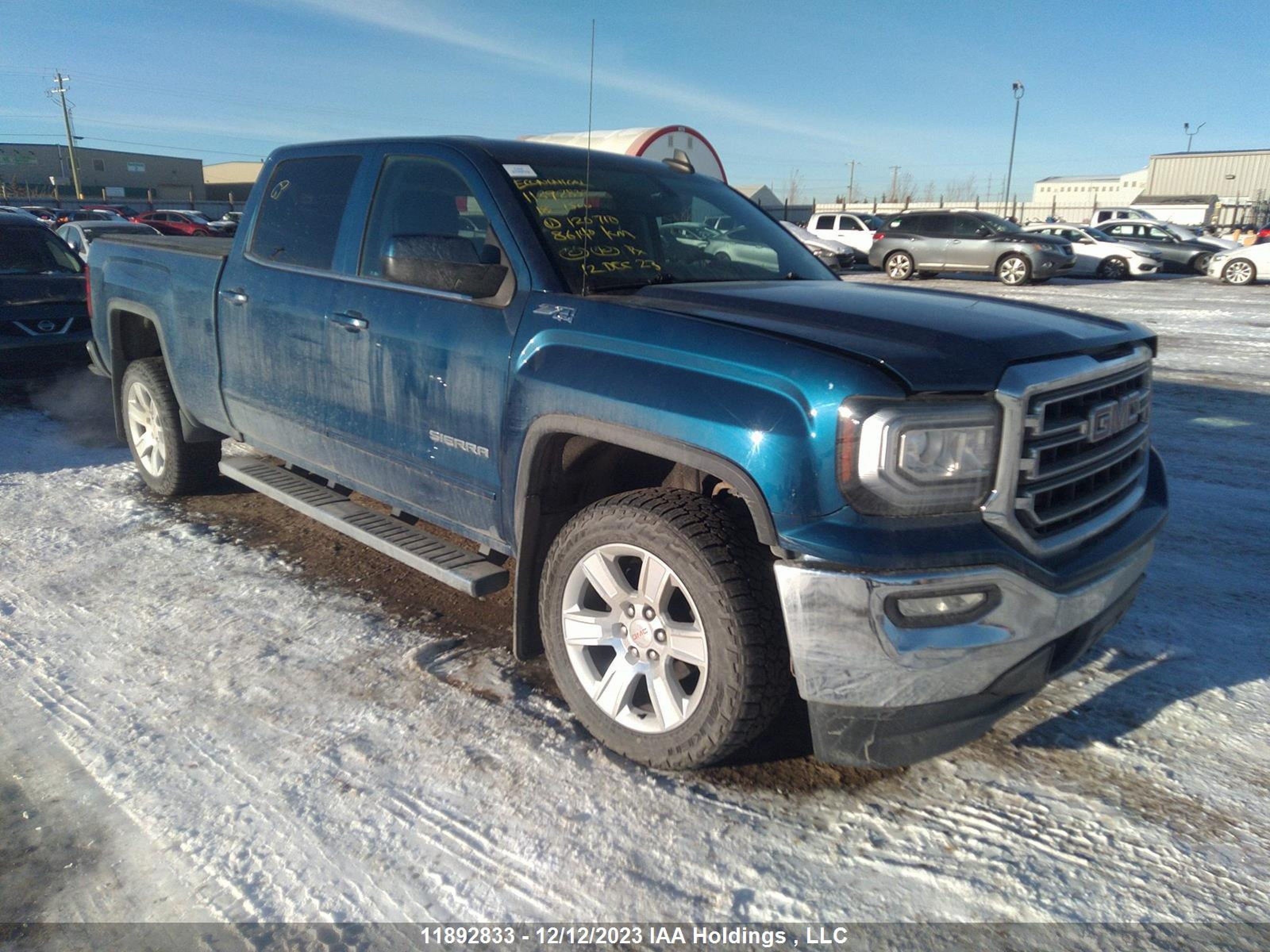 GMC SIERRA 2018 3gtu2mec0jg120710