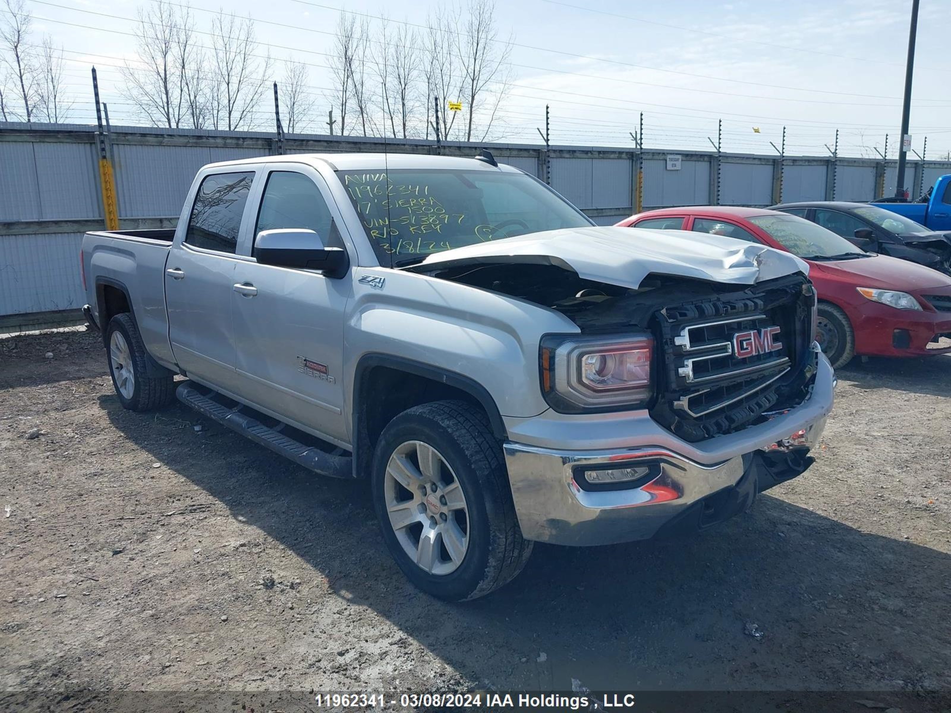 GMC SIERRA 2017 3gtu2mecxhg513897