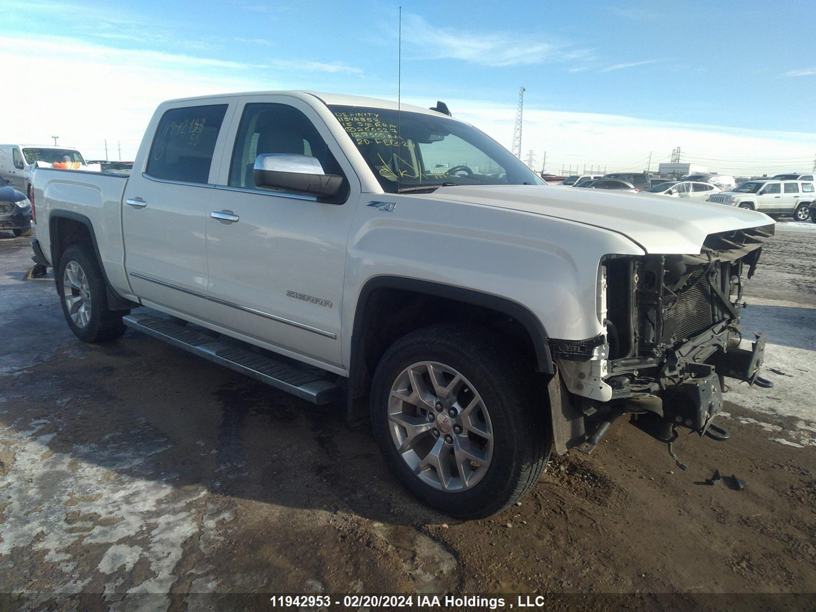 GMC SIERRA 2015 3gtu2vec2fg256527