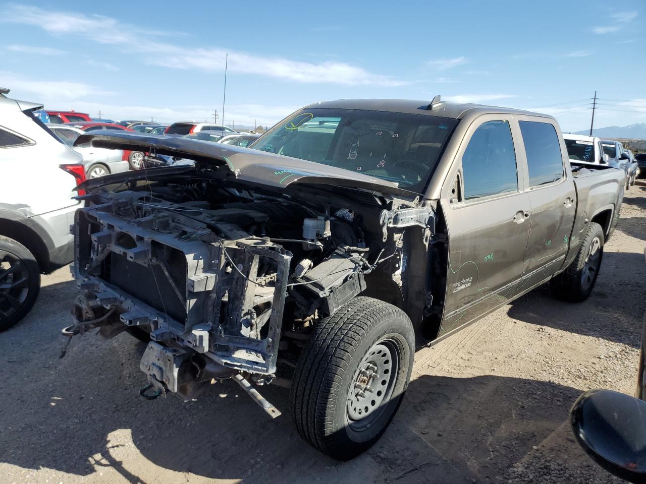 GMC SIERRA 2015 3gtu2vec4fg342423