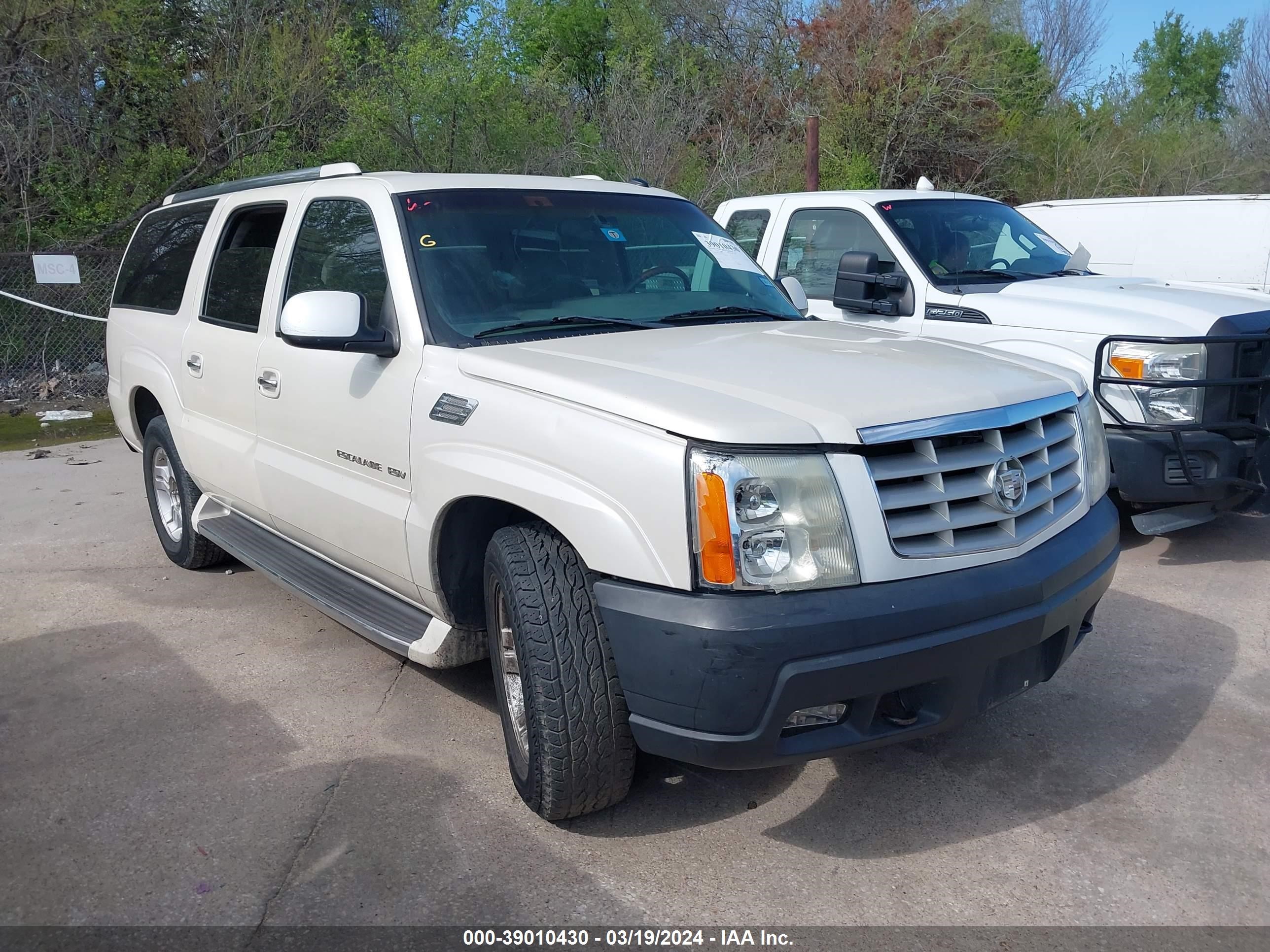 CADILLAC ESCALADE 2003 3gyfk66n23g209499