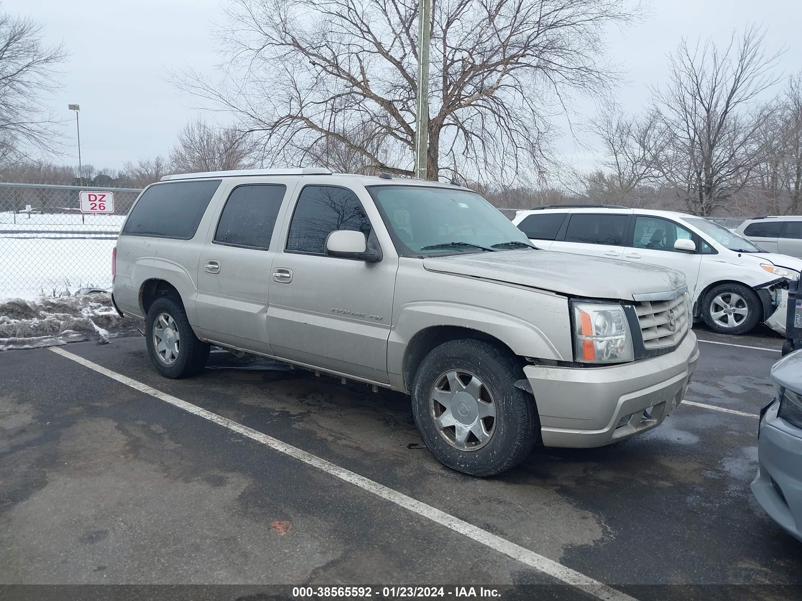 CADILLAC ESCALADE 2004 3gyfk66n24g243525