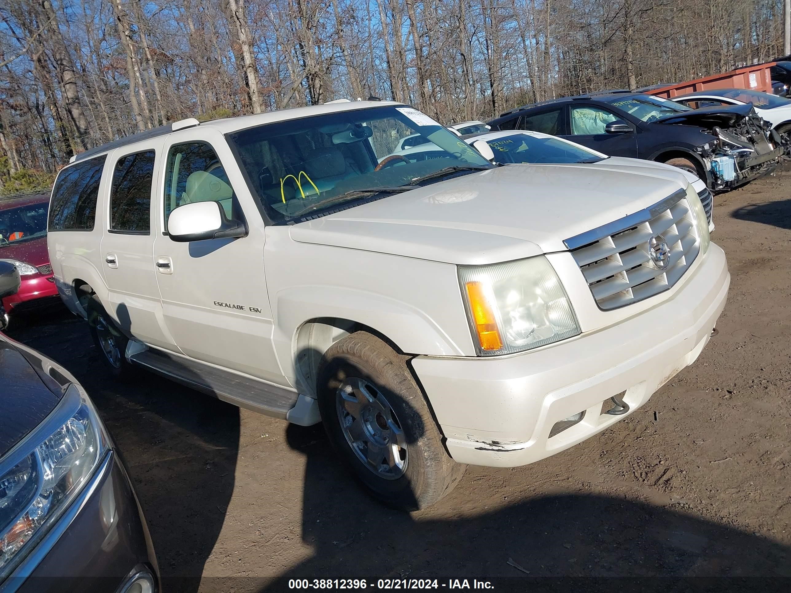 CADILLAC ESCALADE 2003 3gyfk66n73g270945