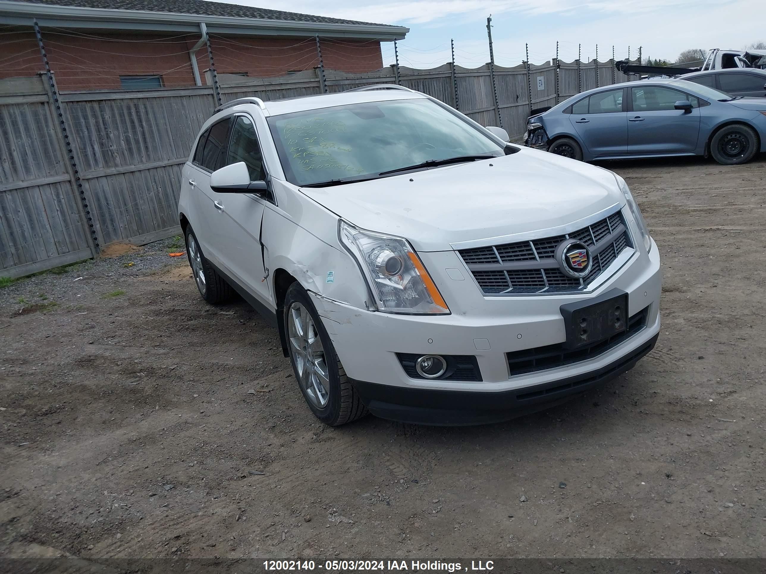 CADILLAC SRX 2010 3gyfnbeyxas637004