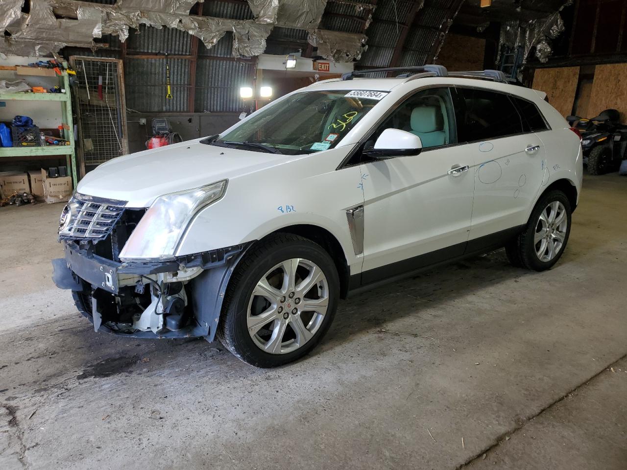 CADILLAC SRX 2015 3gyfnde38fs554517