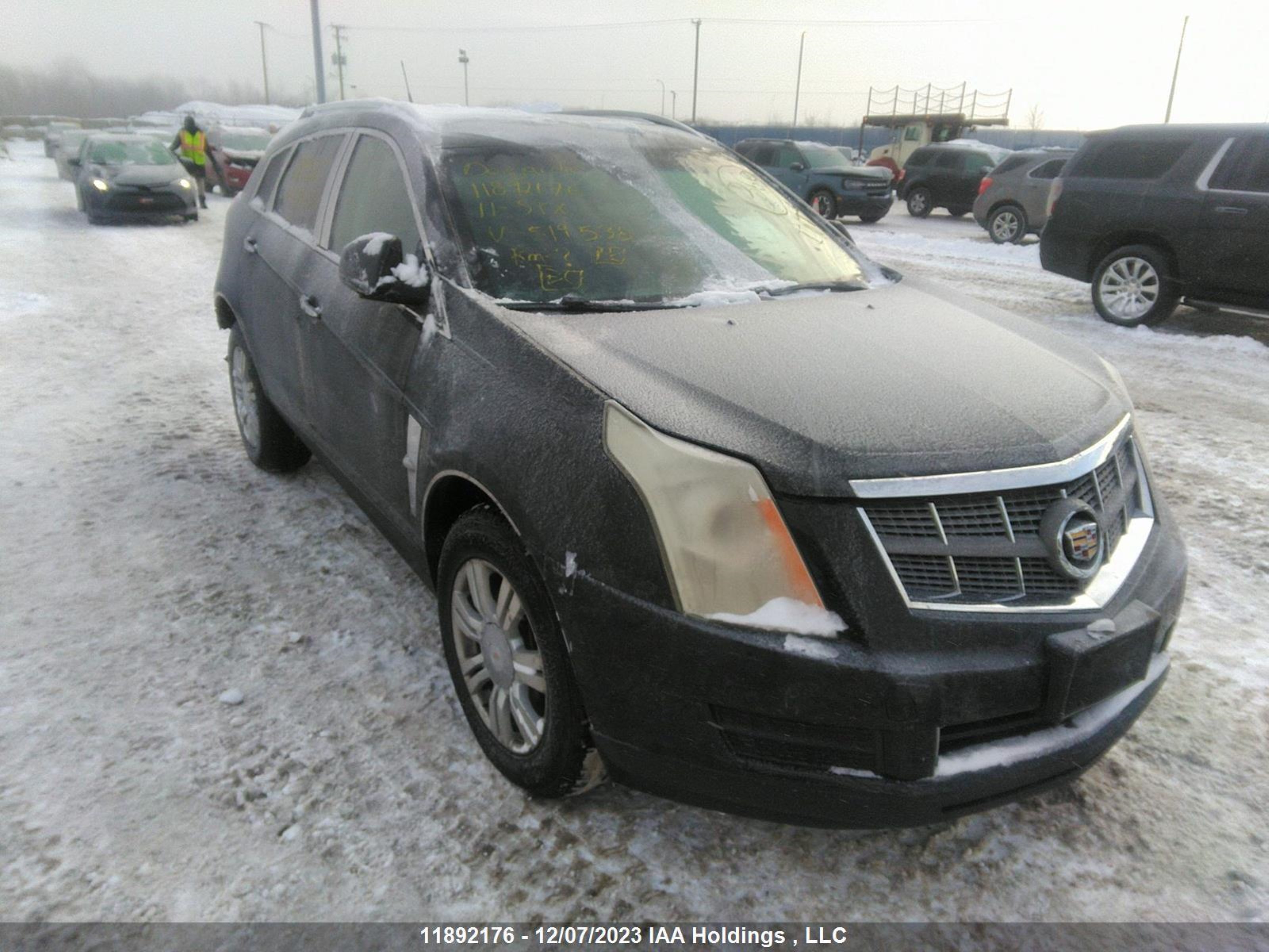 CADILLAC SRX 2011 3gyfndey9bs519538