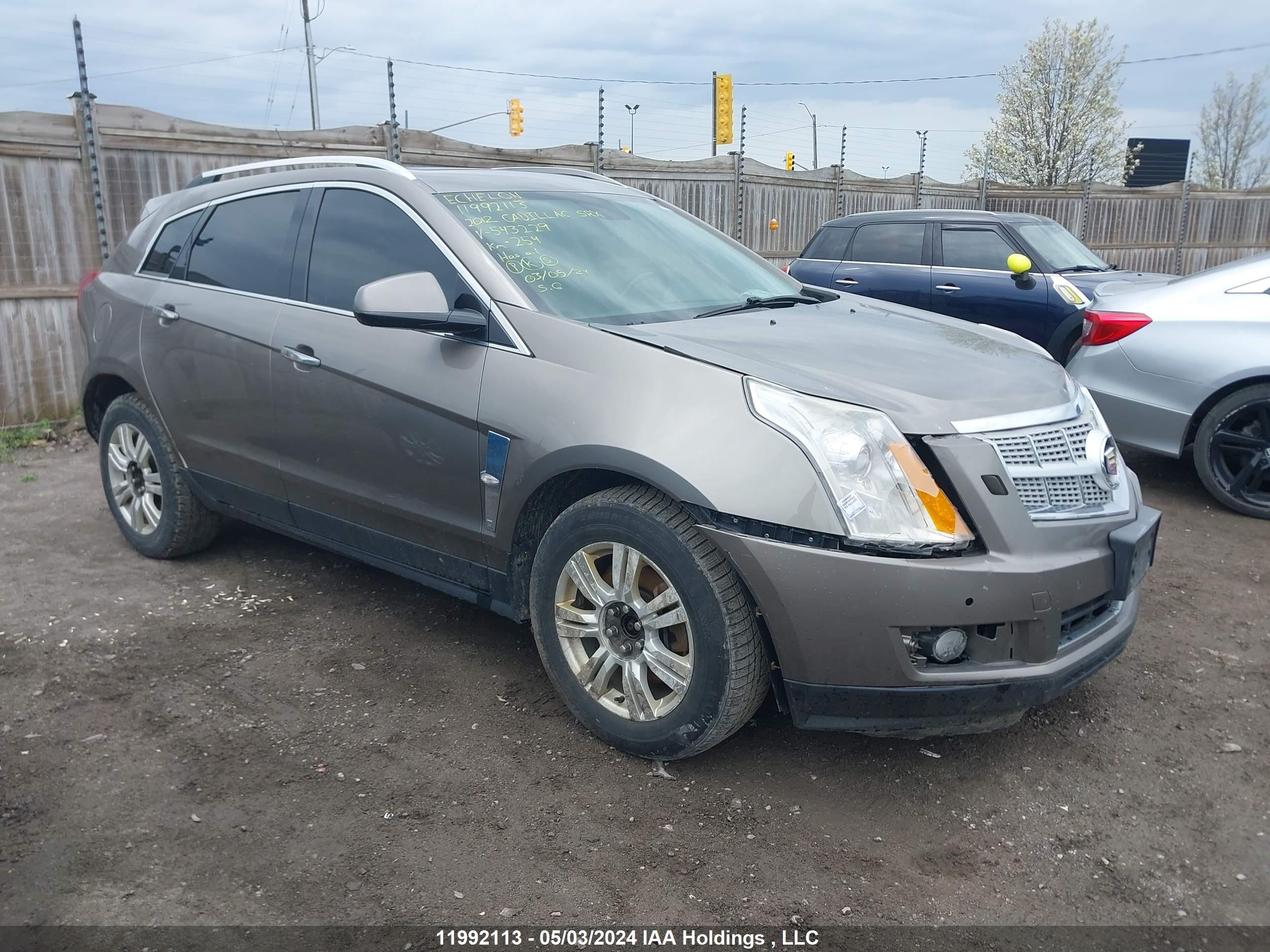 CADILLAC SRX 2012 3gyfnee31cs543229