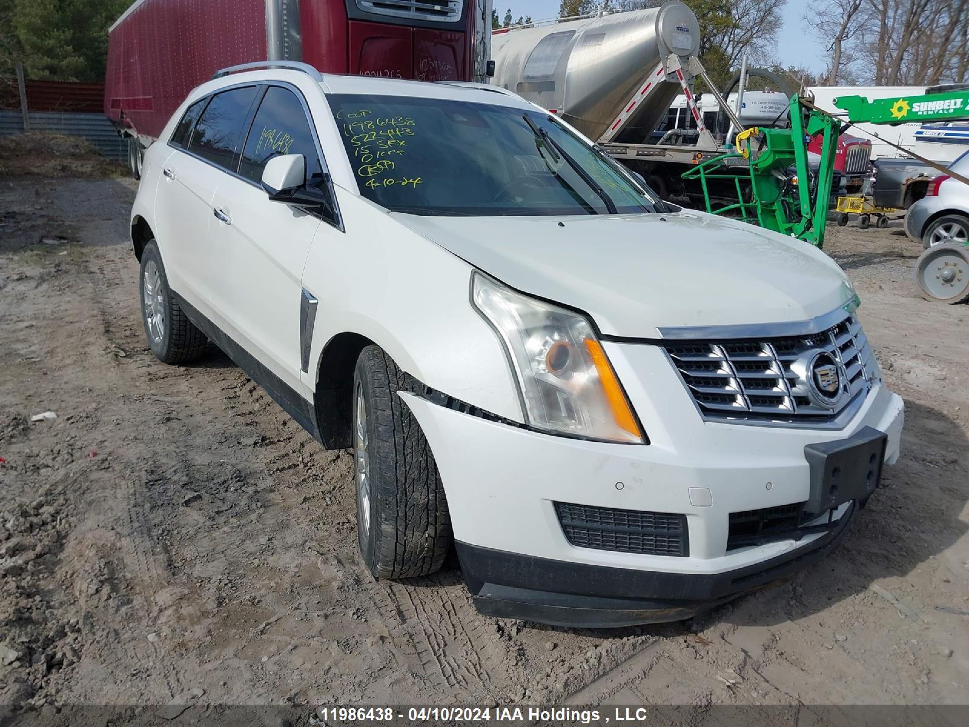 CADILLAC SRX 2015 3gyfnee32fs522443