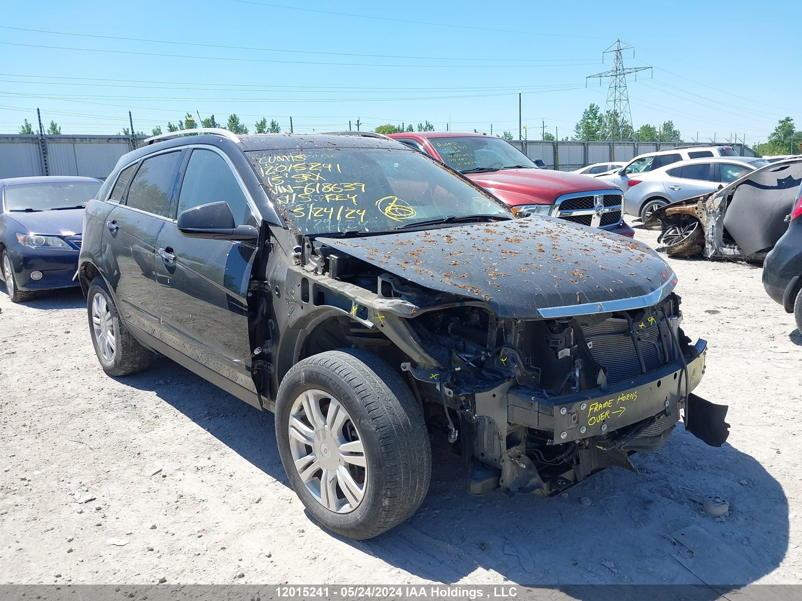 CADILLAC SRX 2015 3gyfnee36fs618639