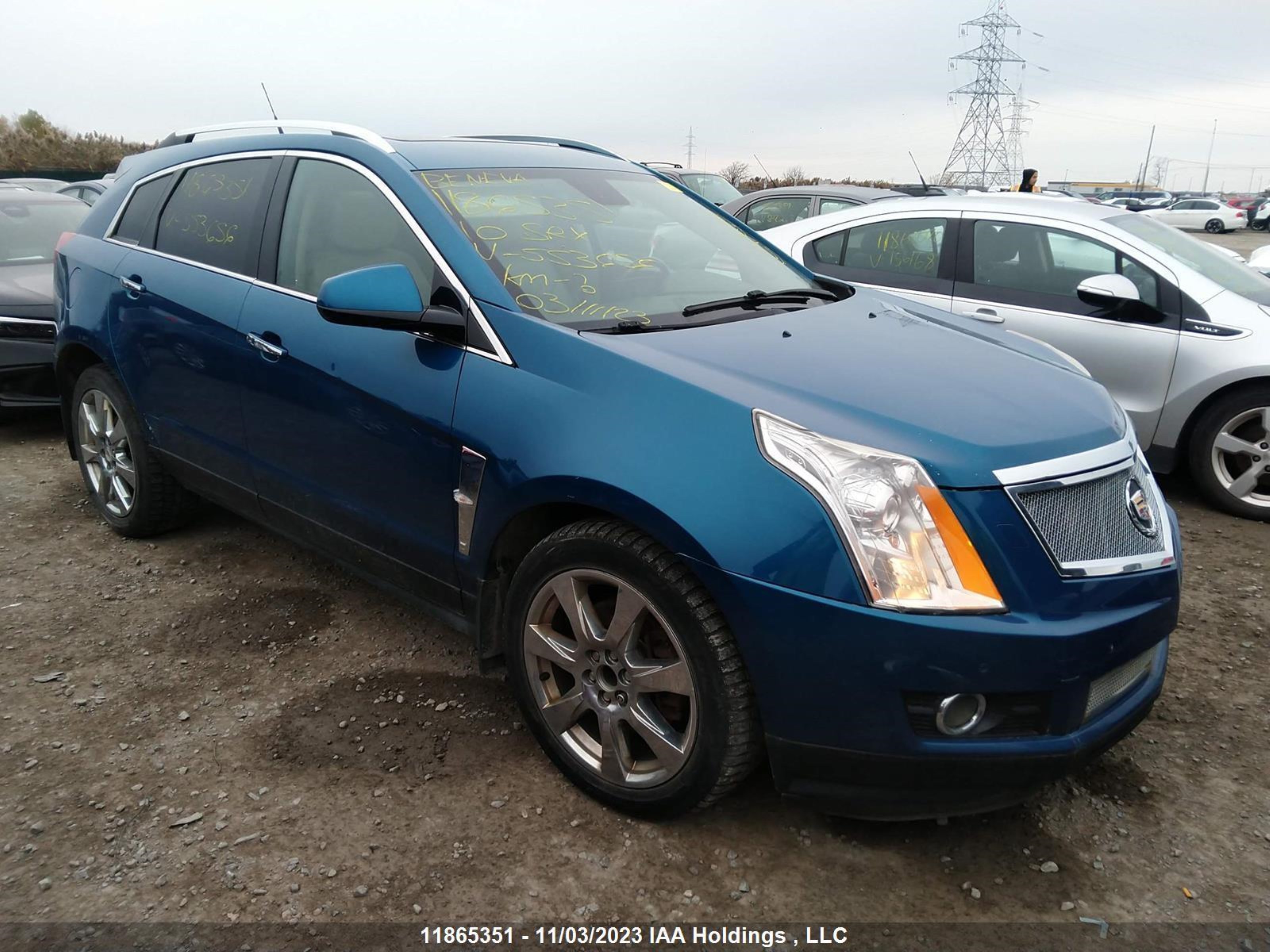 CADILLAC SRX 2010 3gyfnke49as553656