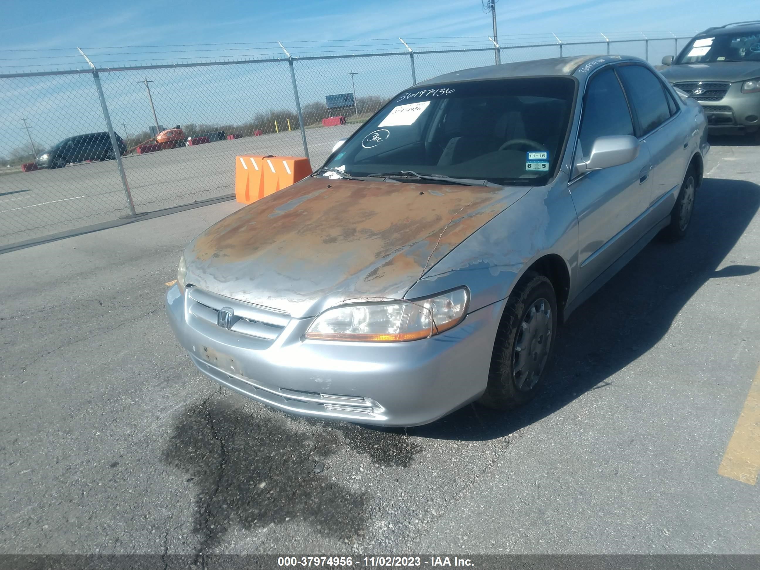 HONDA ACCORD 2002 3hgcg564x2g707316