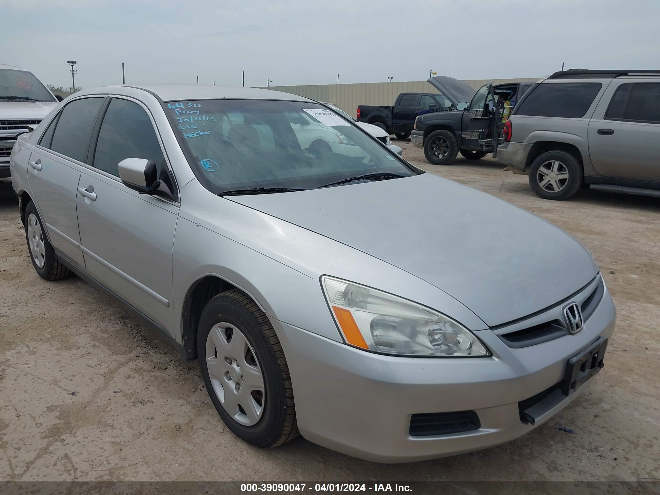 HONDA ACCORD 2007 3hgcm56497g709865