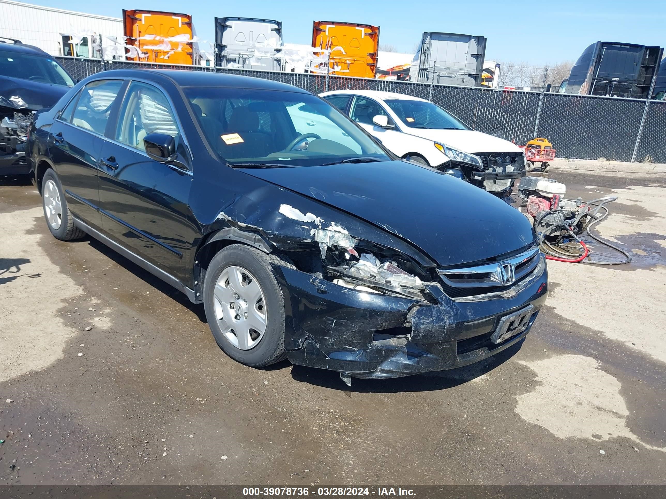 HONDA ACCORD 2007 3hgcm56497g710420