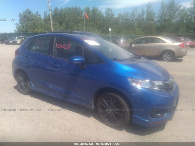 HONDA FIT 2018 3hggk5g62jm705818