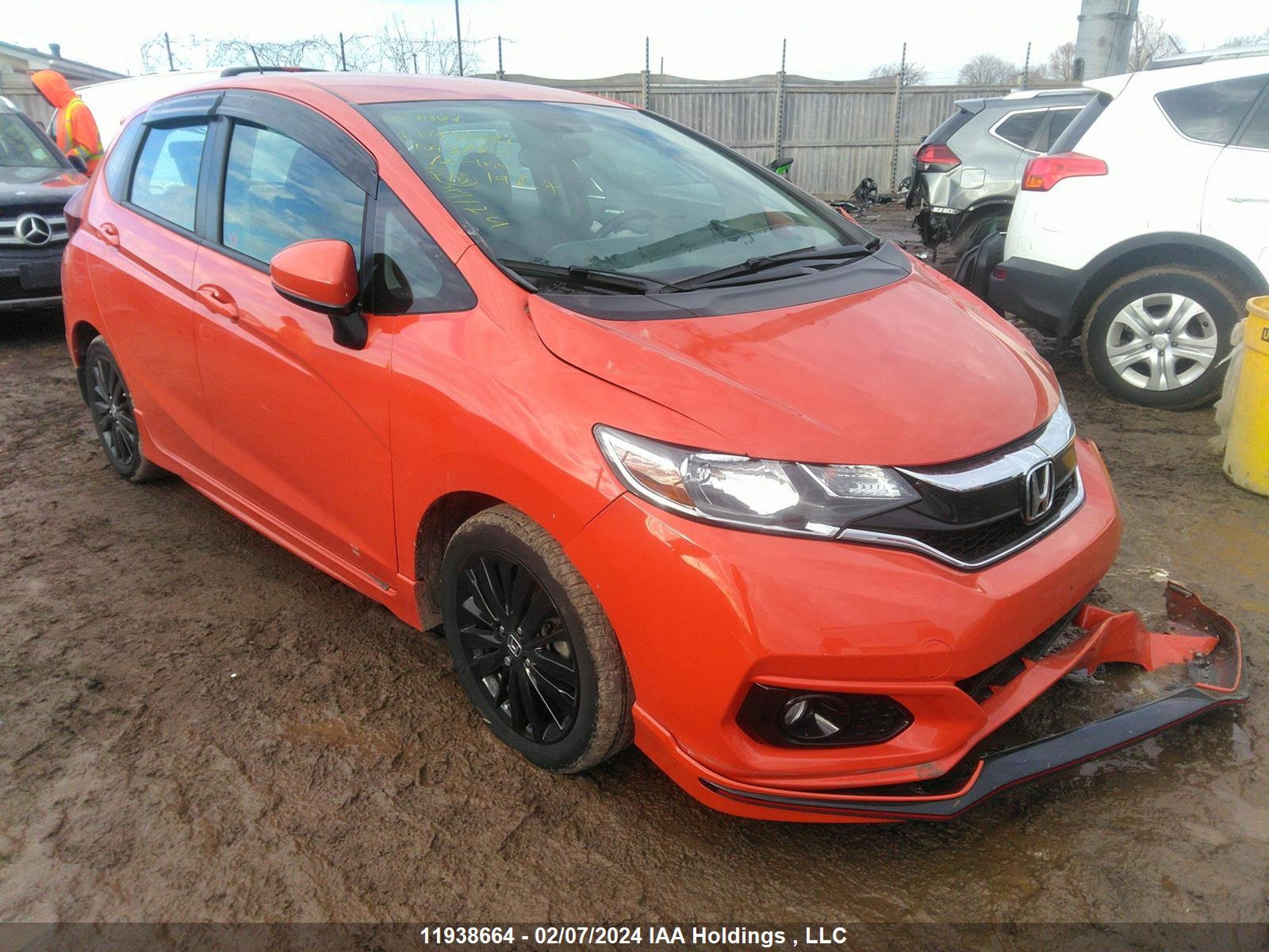 HONDA FIT 2019 3hggk5g67km104275