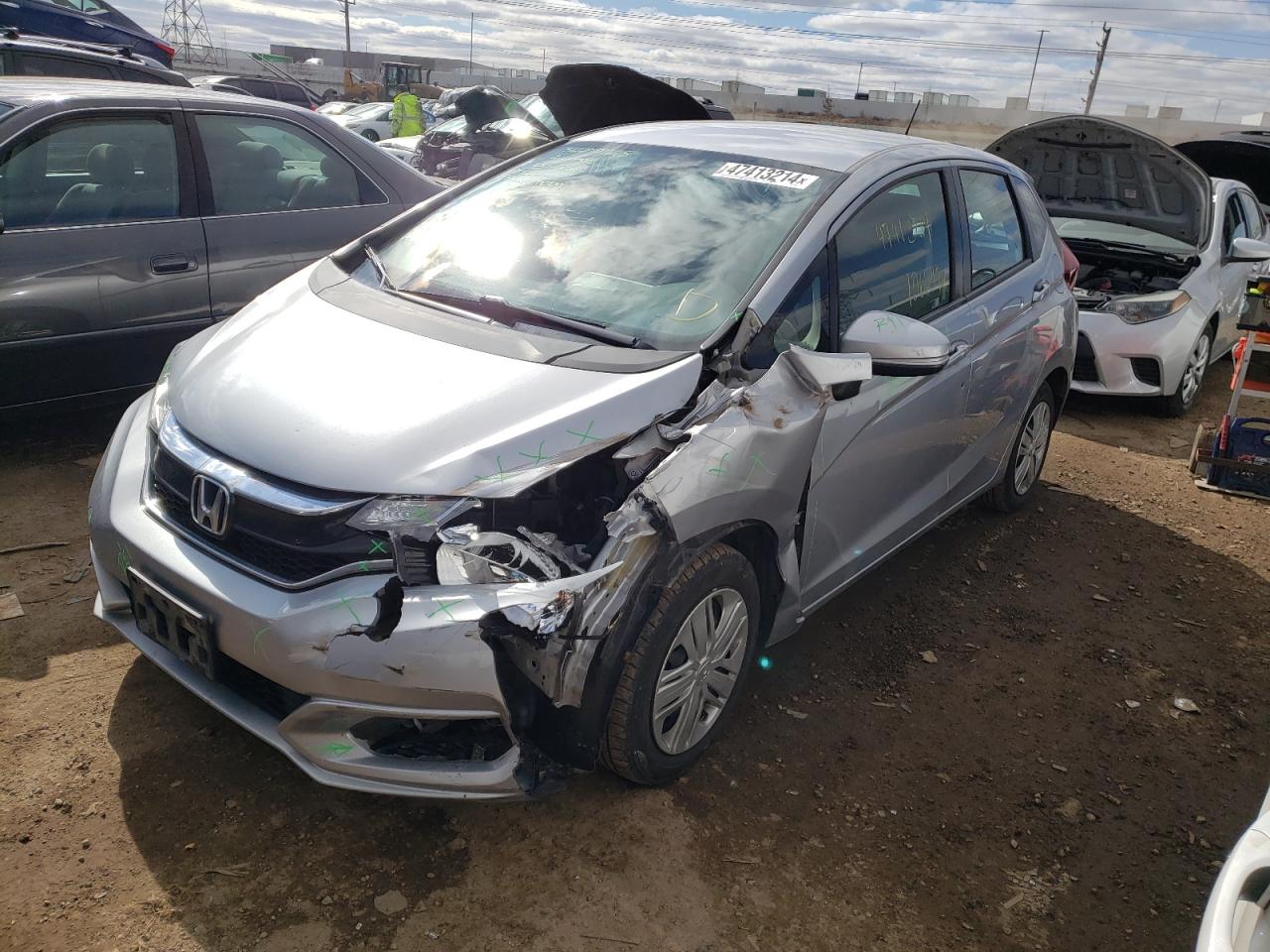 HONDA FIT 2018 3hggk5h44jm730023