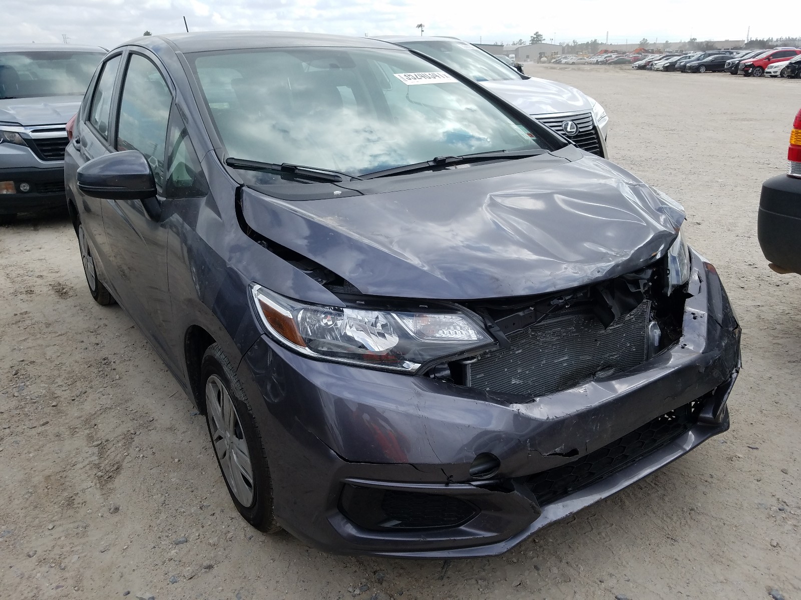 HONDA FIT LX 2020 3hggk5h45lm711466