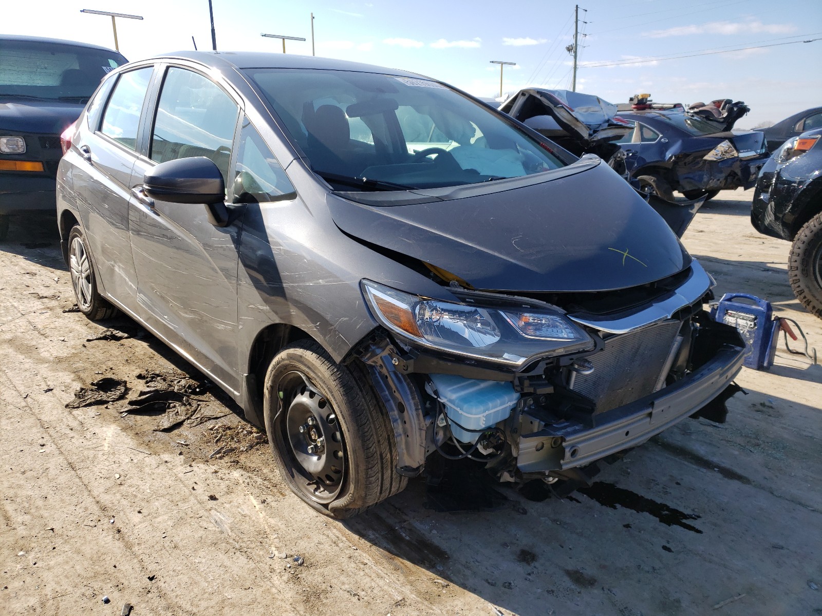 HONDA FIT LX 2020 3hggk5h47lm716782