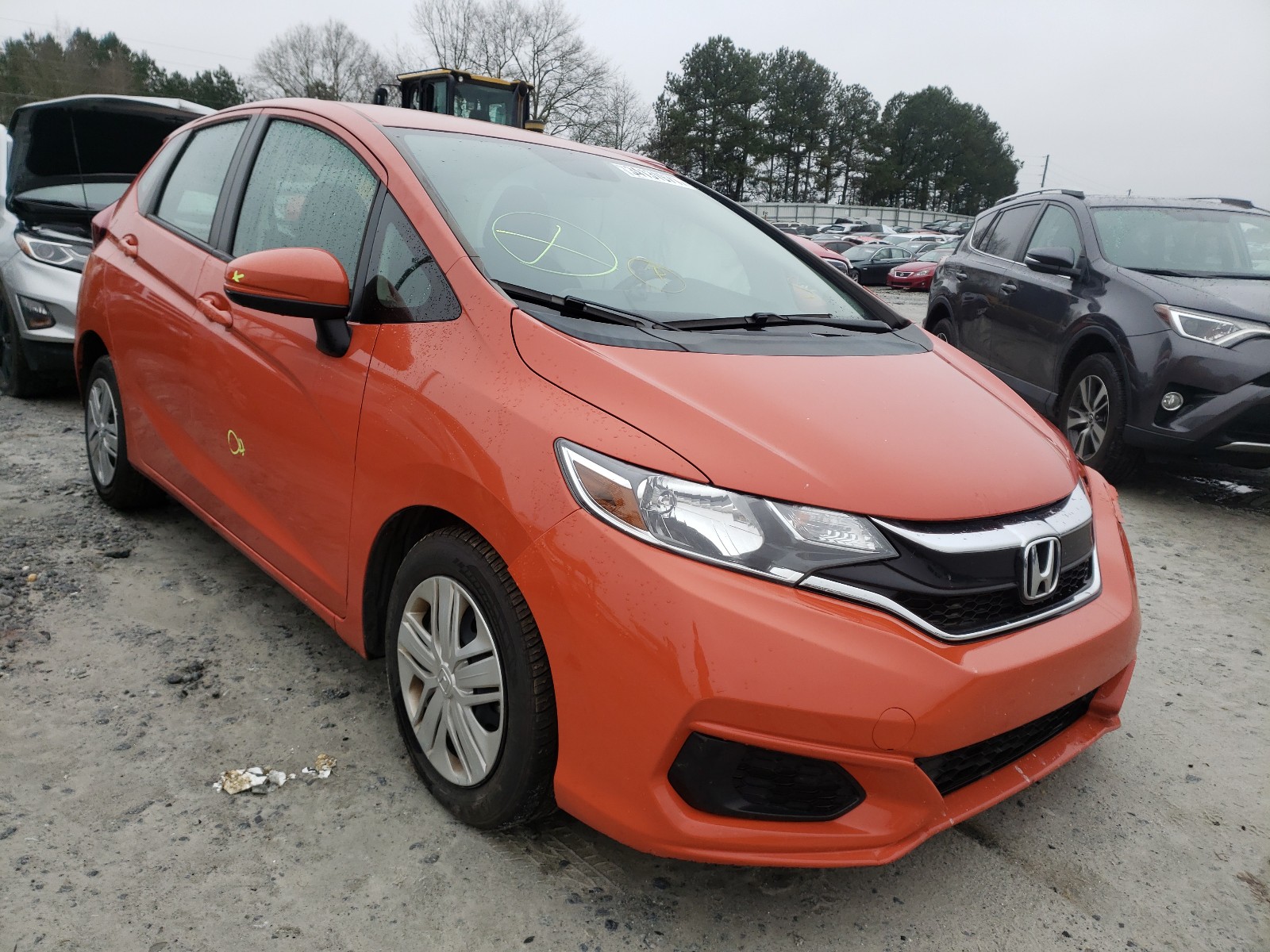 HONDA FIT LX 2018 3hggk5h48jm728100