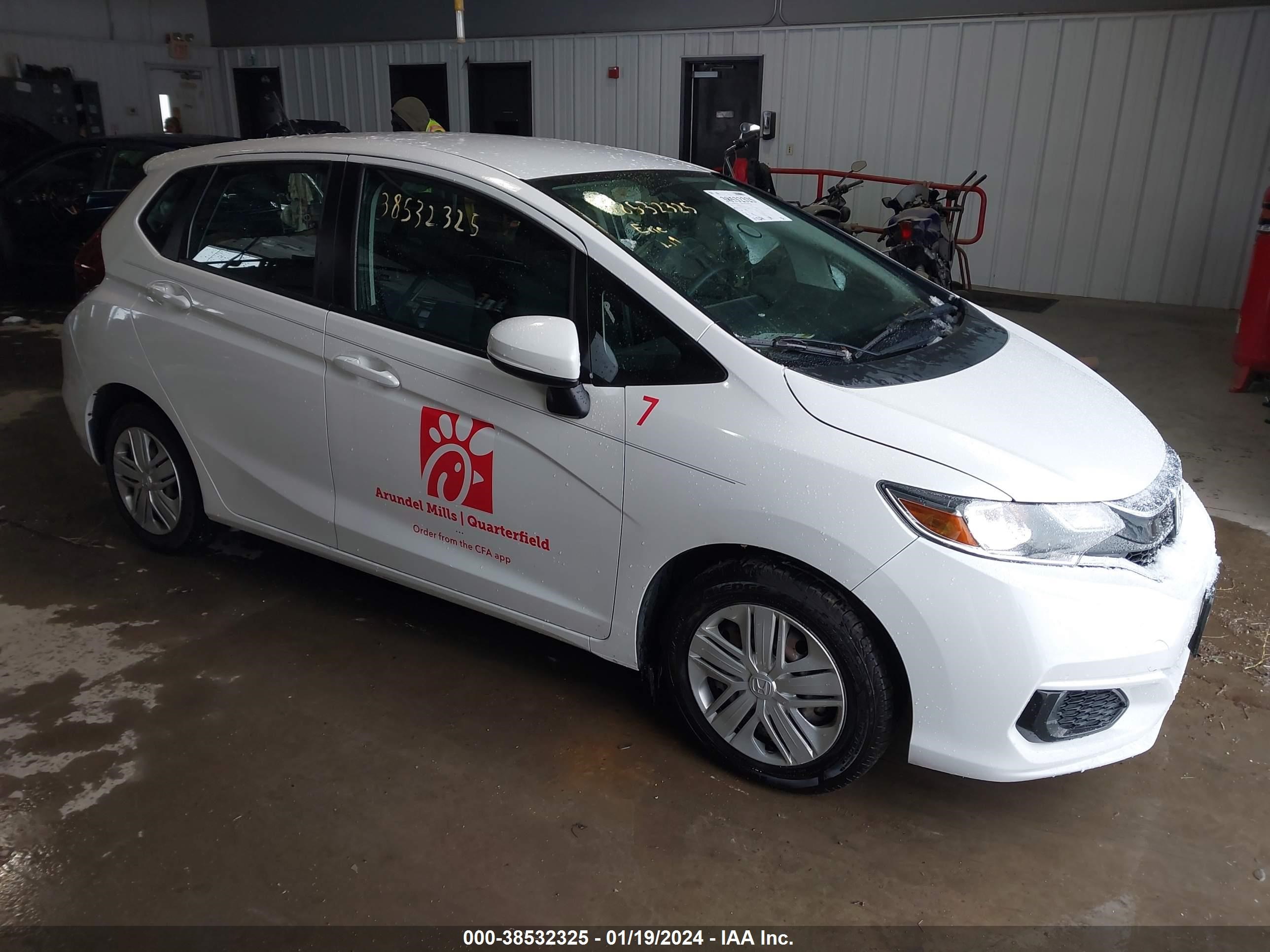 HONDA FIT 2020 3hggk5h48lm701479