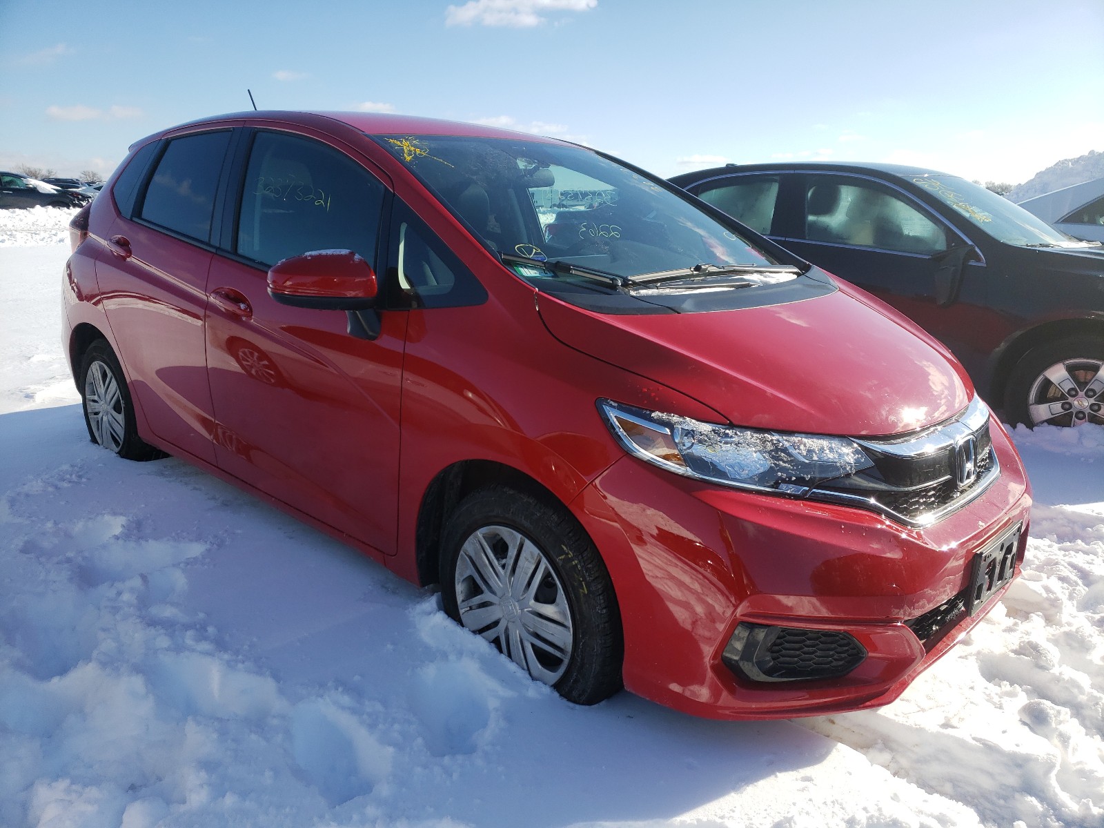 HONDA FIT LX 2020 3hggk5h48lm706343