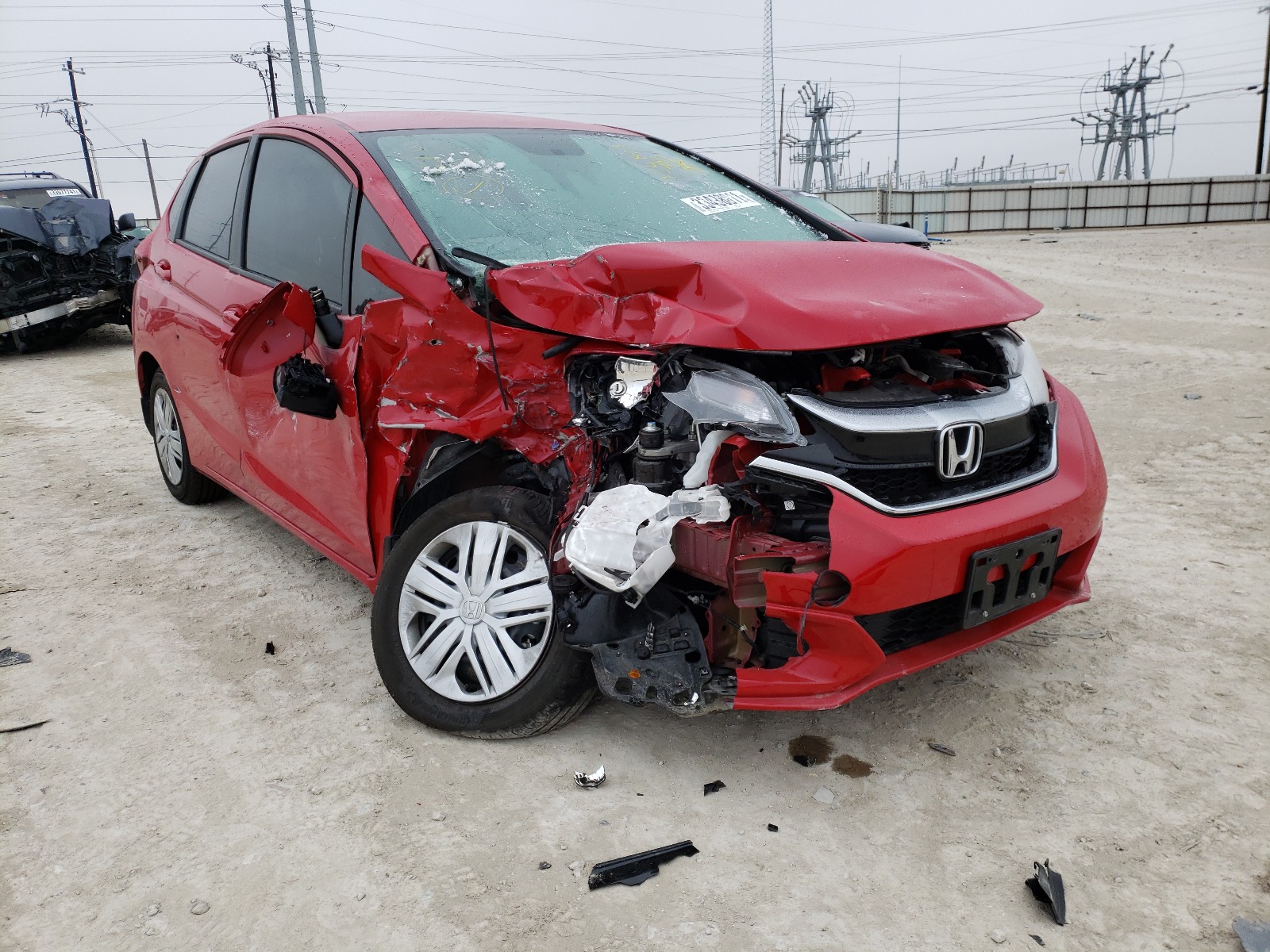 HONDA FIT LX 2020 3hggk5h49lm724883