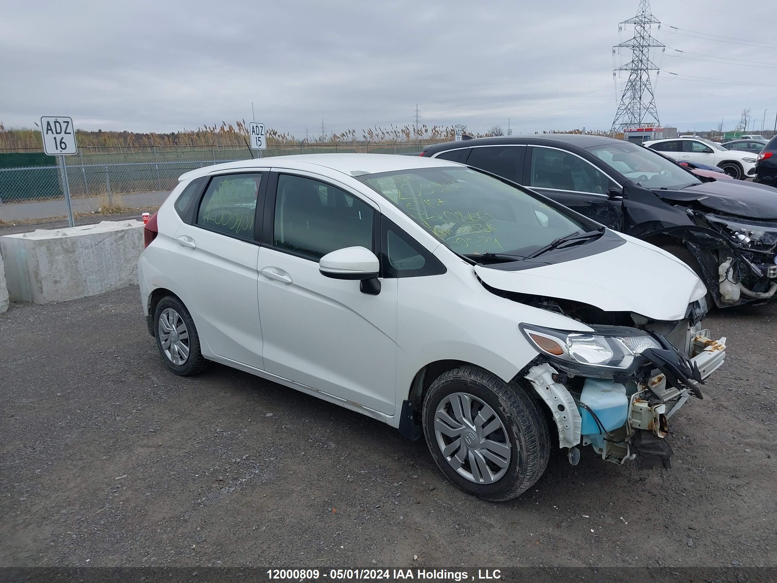 HONDA FIT 2015 3hggk5h50fm108664