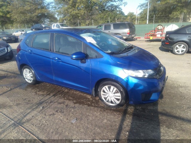 HONDA FIT 2015 3hggk5h50fm712764