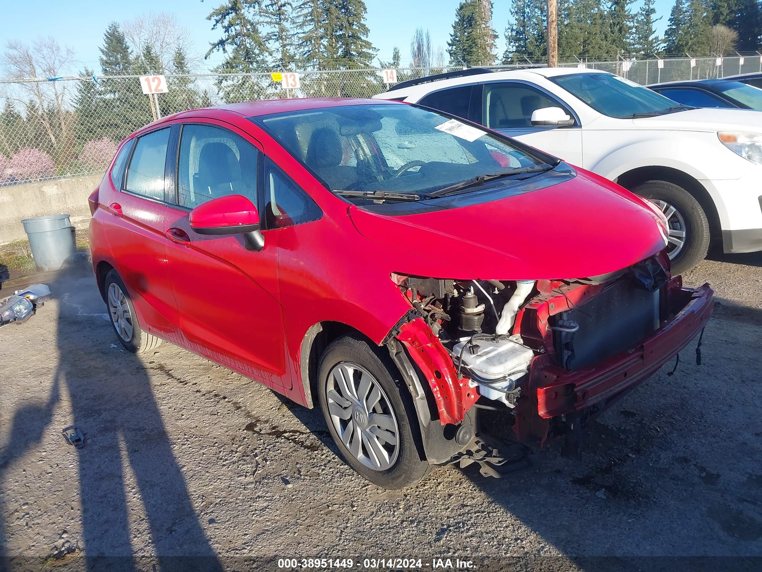 HONDA FIT 2017 3hggk5h51hm711657