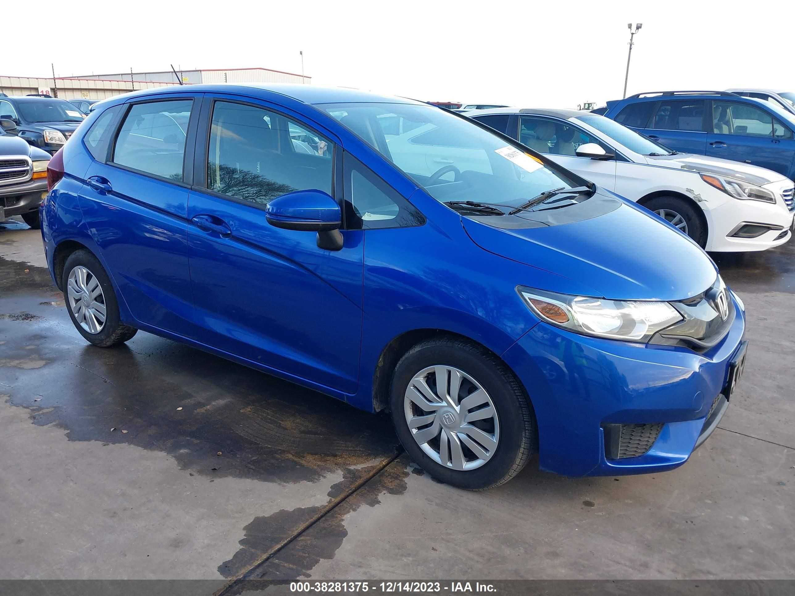 HONDA FIT 2015 3hggk5h53fm764387