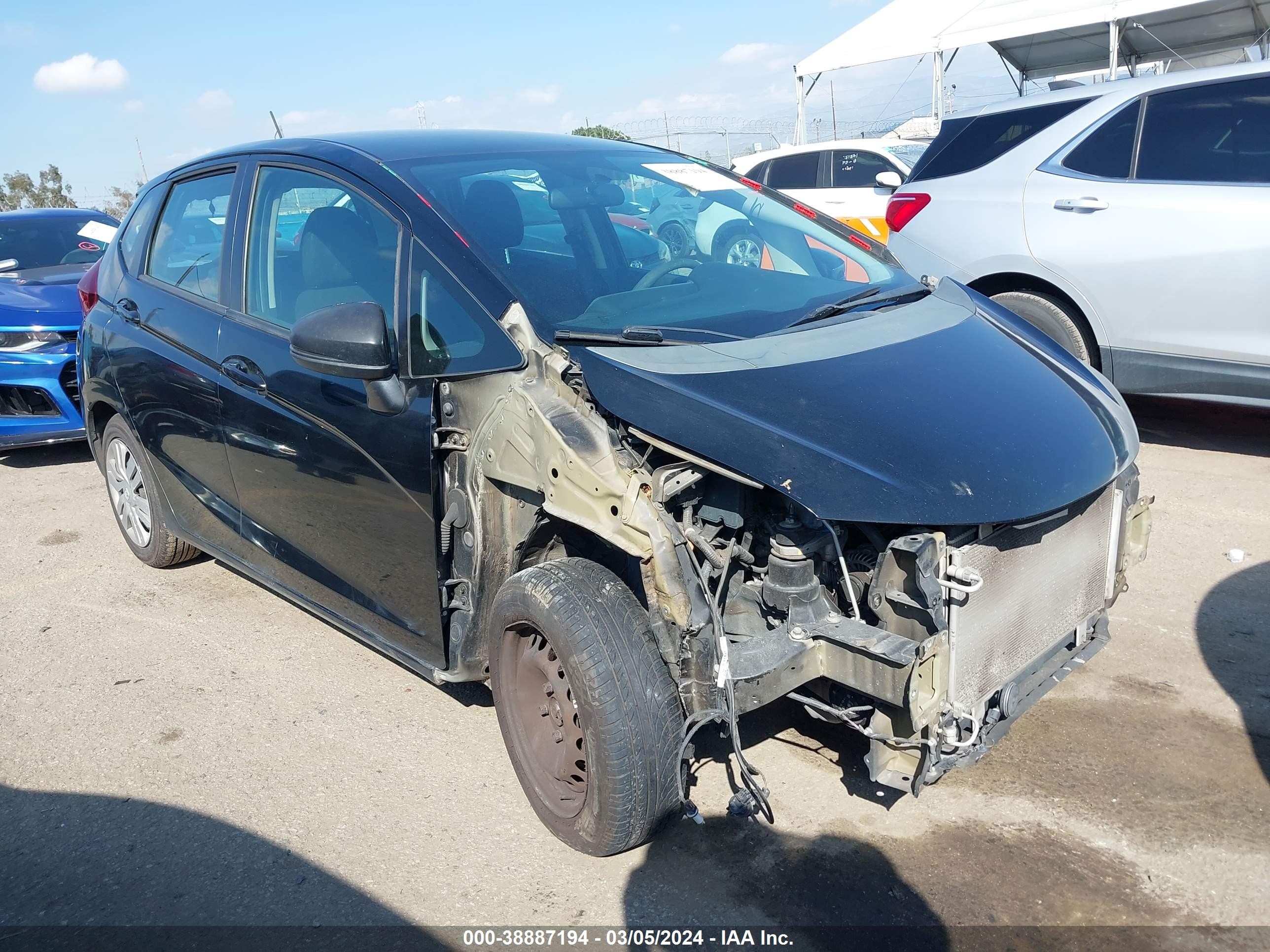 HONDA FIT 2016 3hggk5h54gm701039