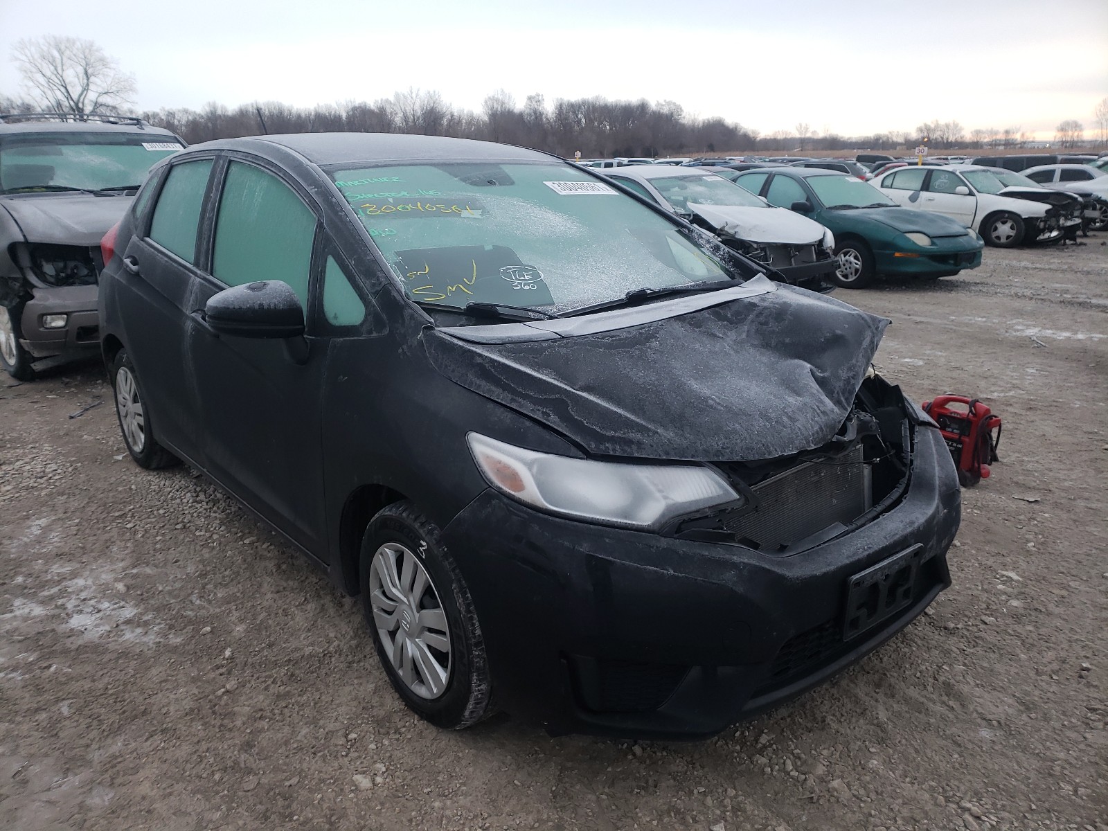 HONDA FIT LX 2015 3hggk5h56fm727477