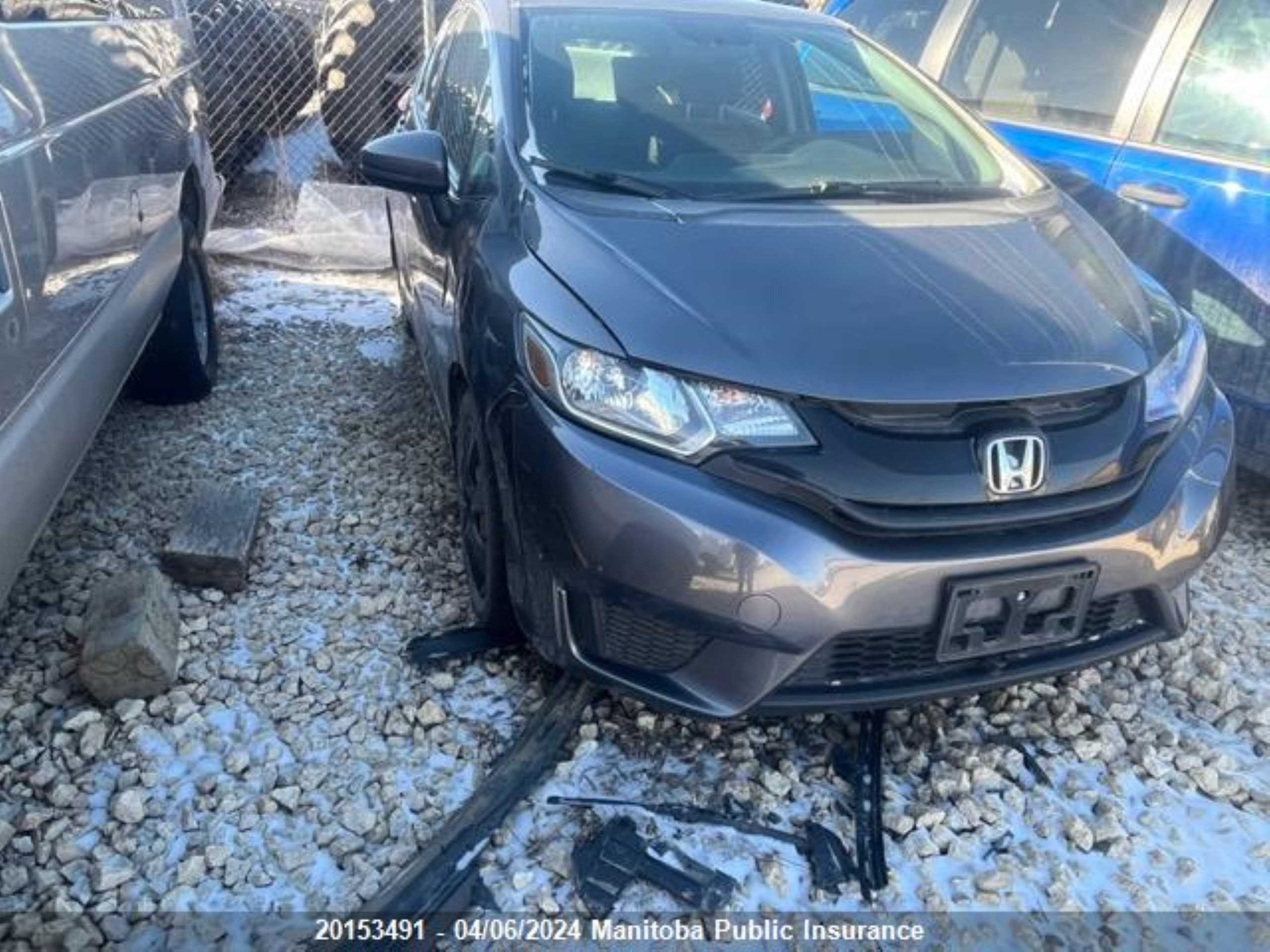 HONDA FIT 2015 3hggk5h57fm101209